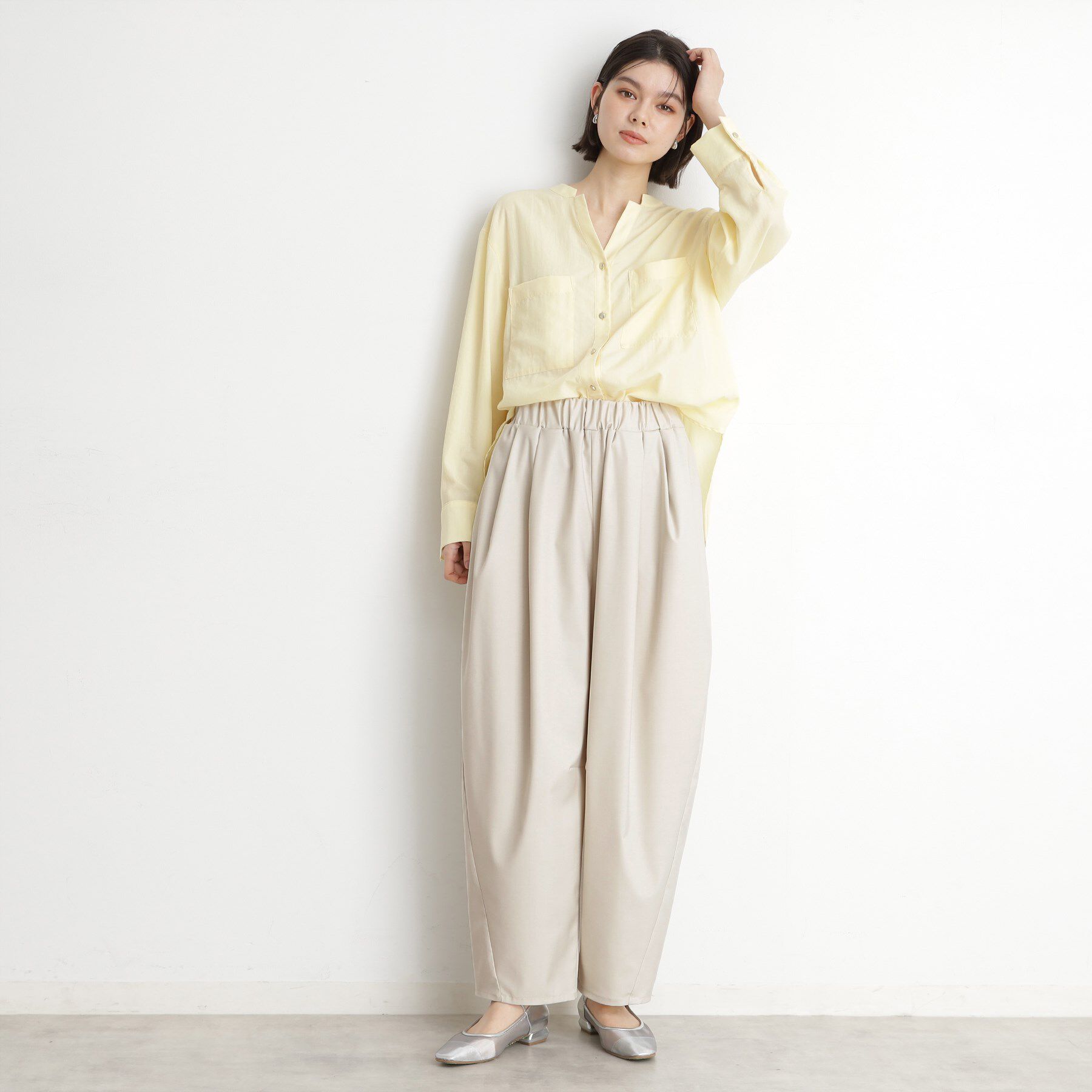 THE SHOP TK「バレルパンツ【洗える】」|その他|