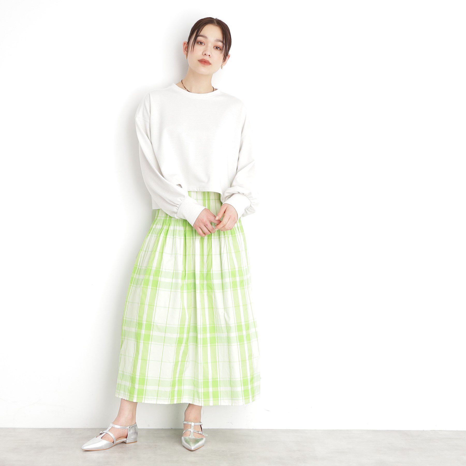 THE SHOP TK「リバーシブルスカート【洗える】」|スカート|