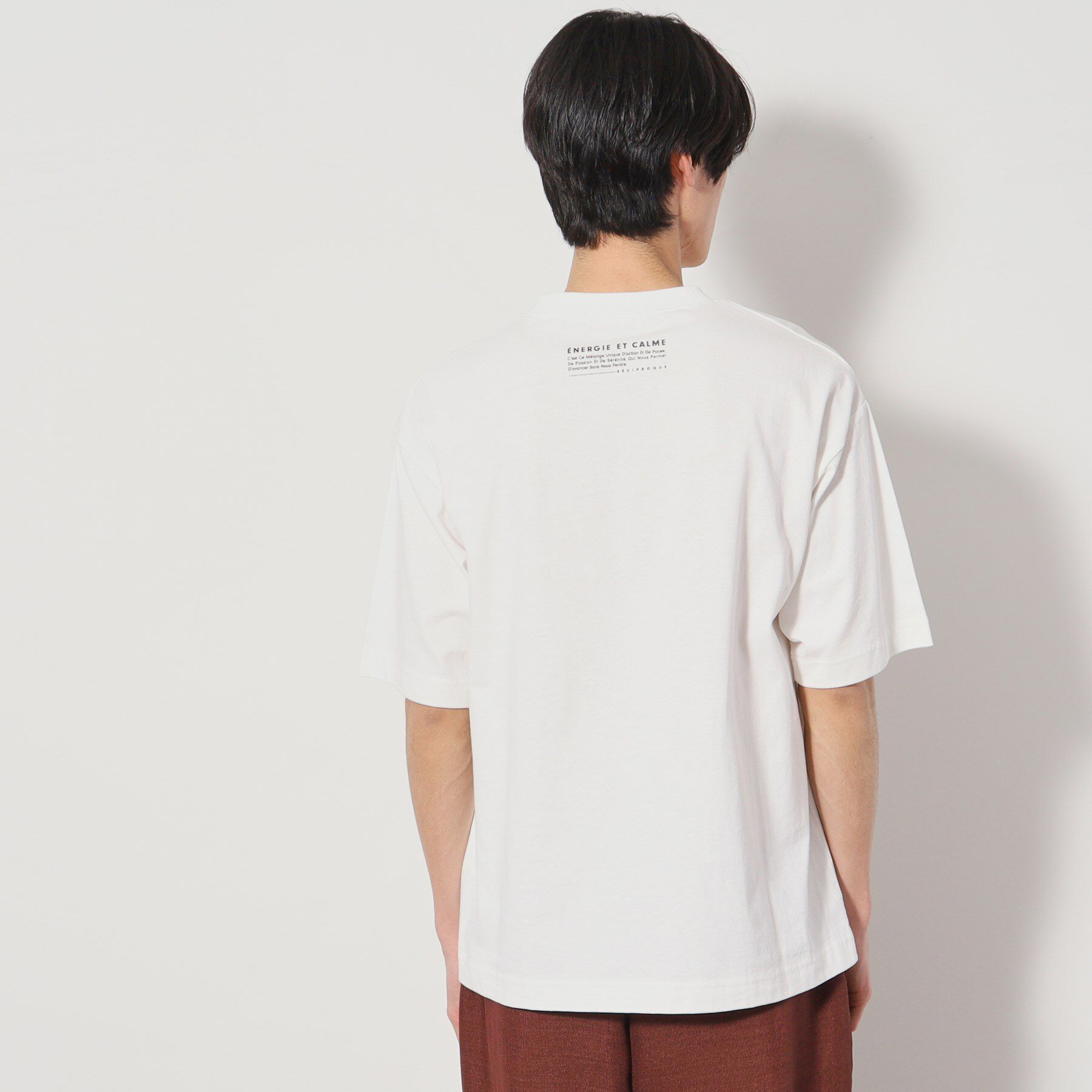 THE SHOP TK「【Begin6月号掲載】オーガニックコットンプリント半袖Tシャツ」|Tシャツ・カットソー|