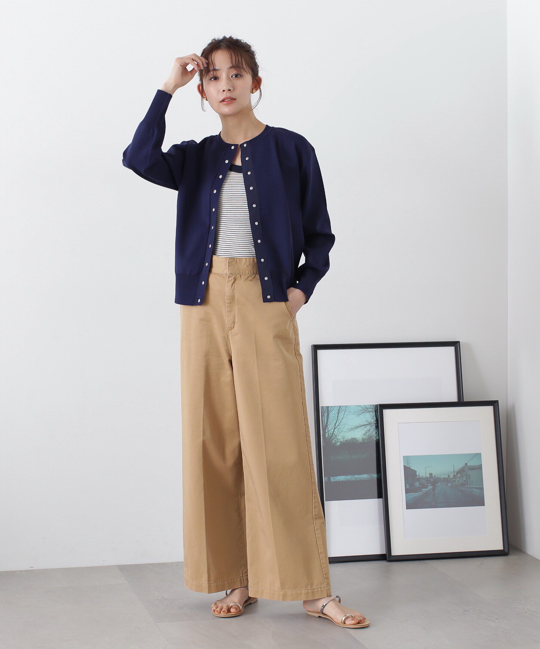  「センタープレススラックスパンツ《S Size Line》」|その他|