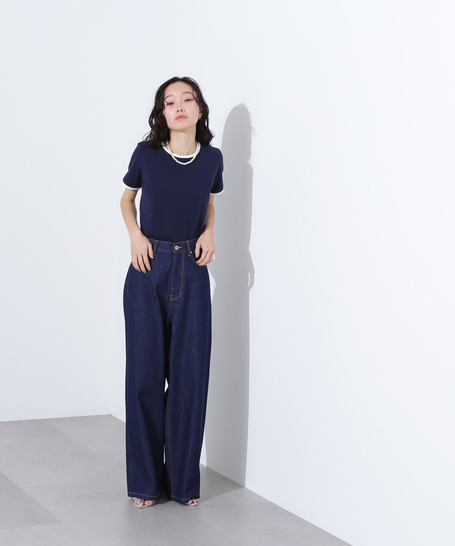  「ライトオンスワイドデニムパンツ」|その他|