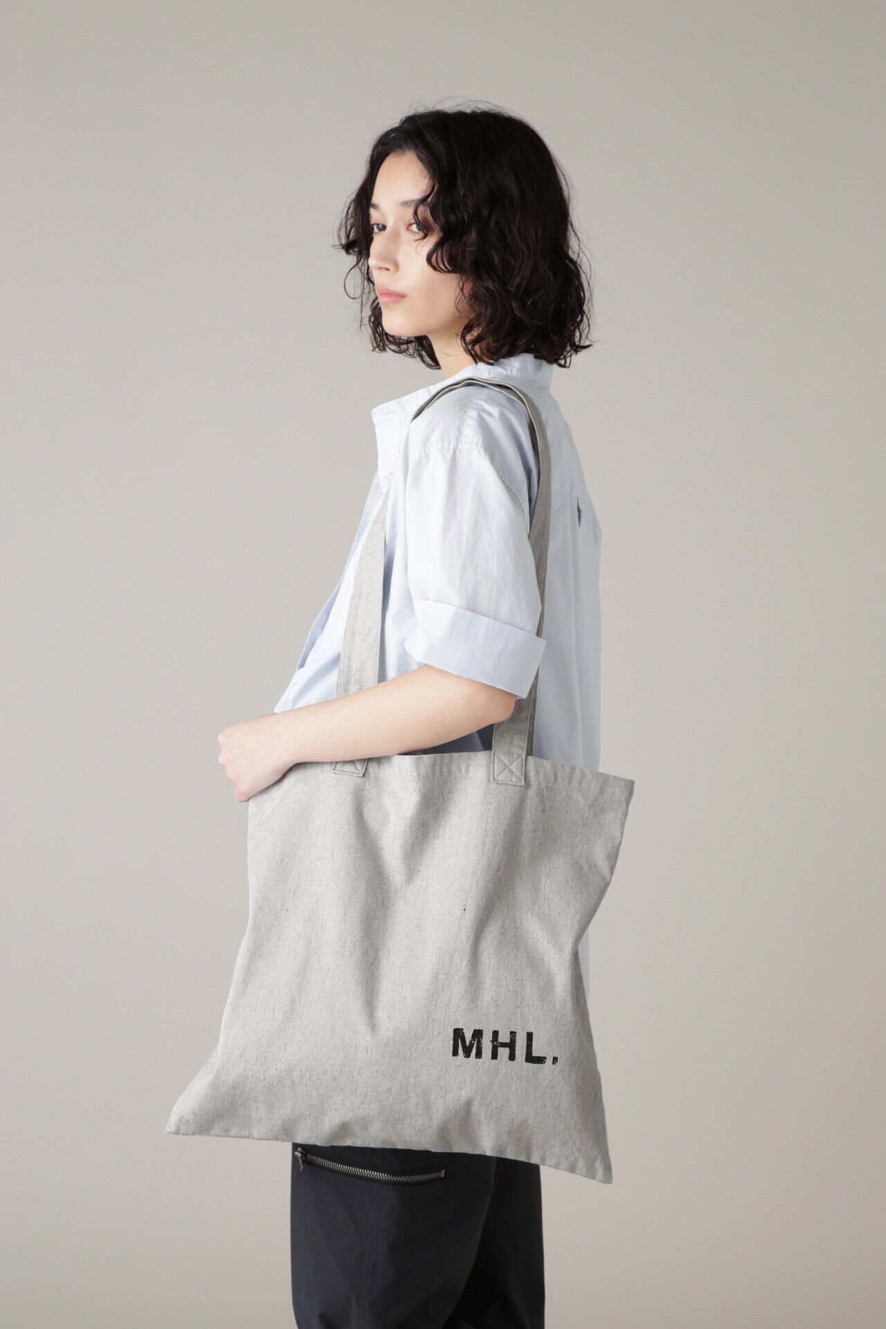 MHL.「UPCYCLED COTTON CANVAS」|その他|GREY