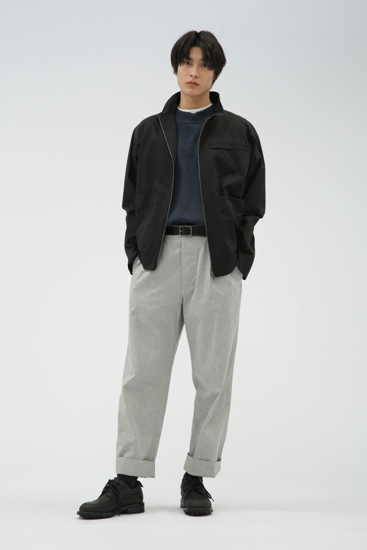 MHL.「COMPACT COTTON PLAINWEAVE」|ブルゾン・スタジャン|