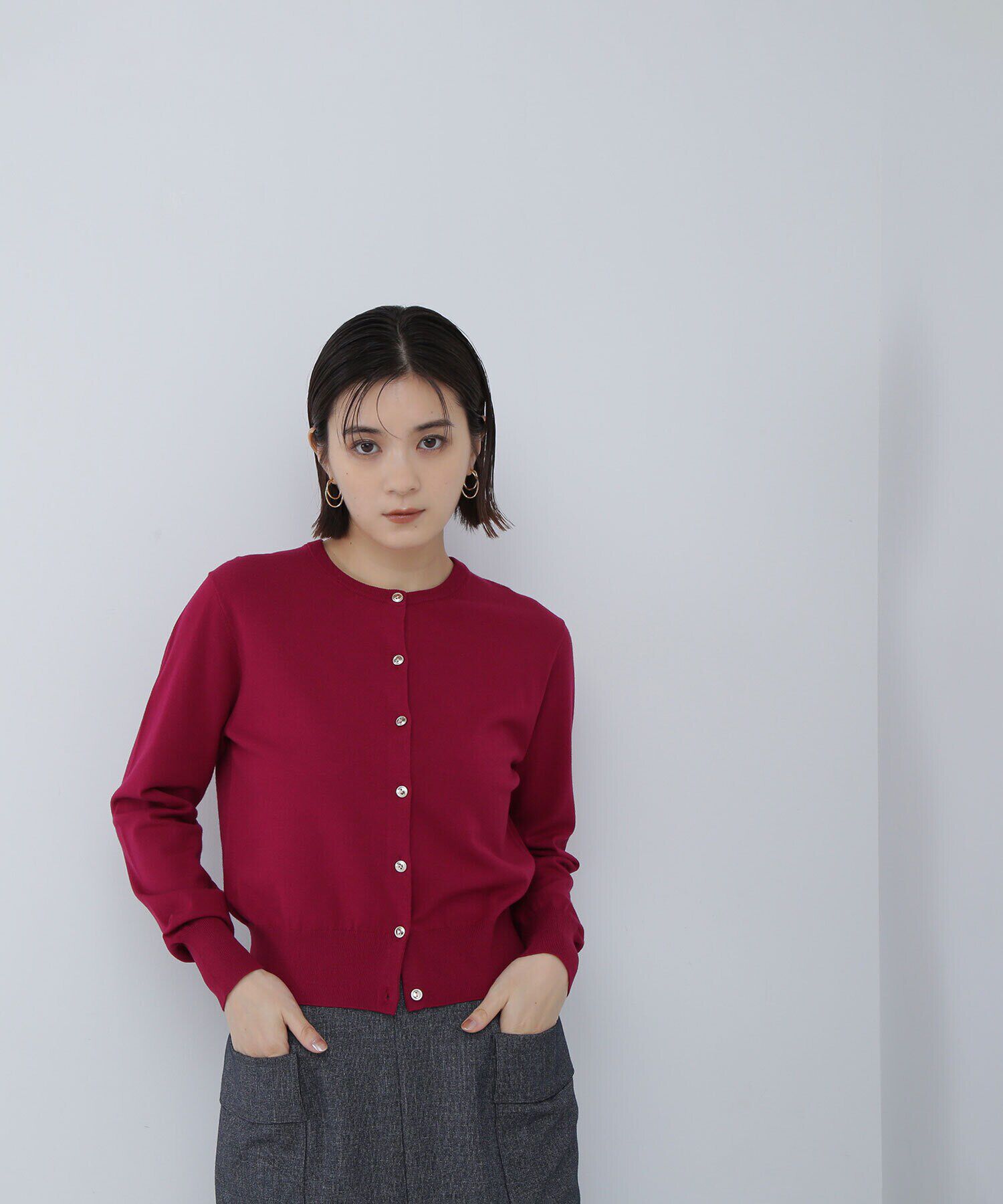  「オータムベーシックカーディガン」|ニット・セーター|