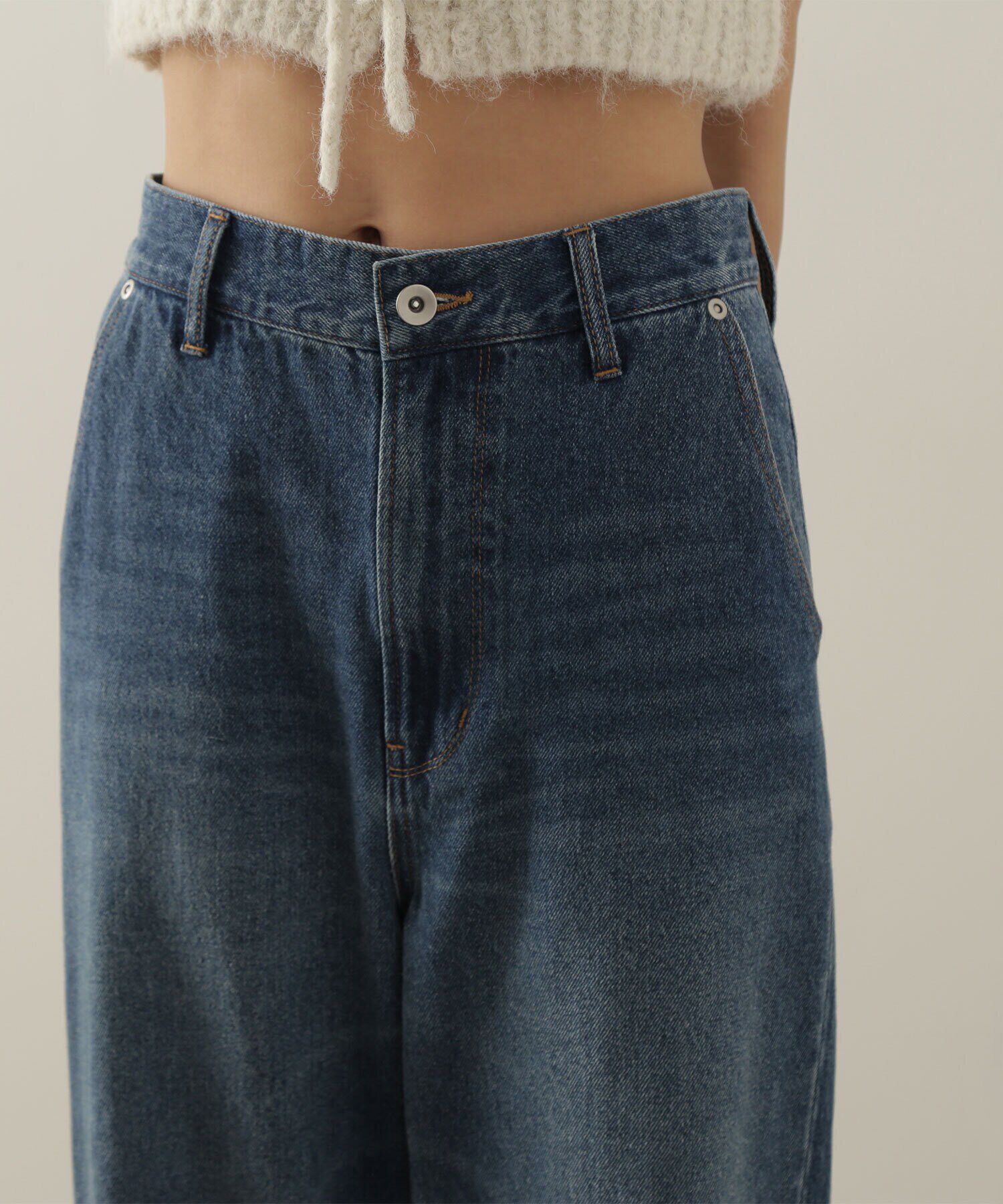  「スラックスデニムパンツ」|その他|