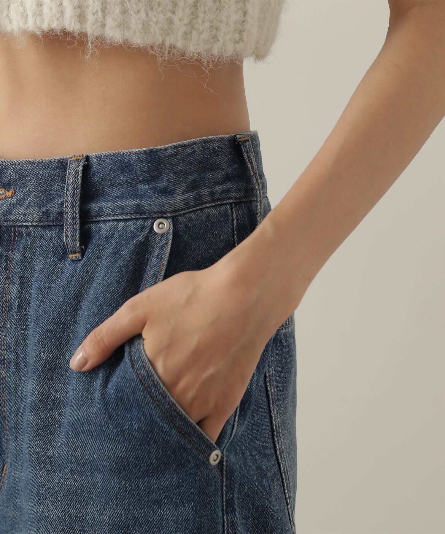  「スラックスデニムパンツ」|その他|