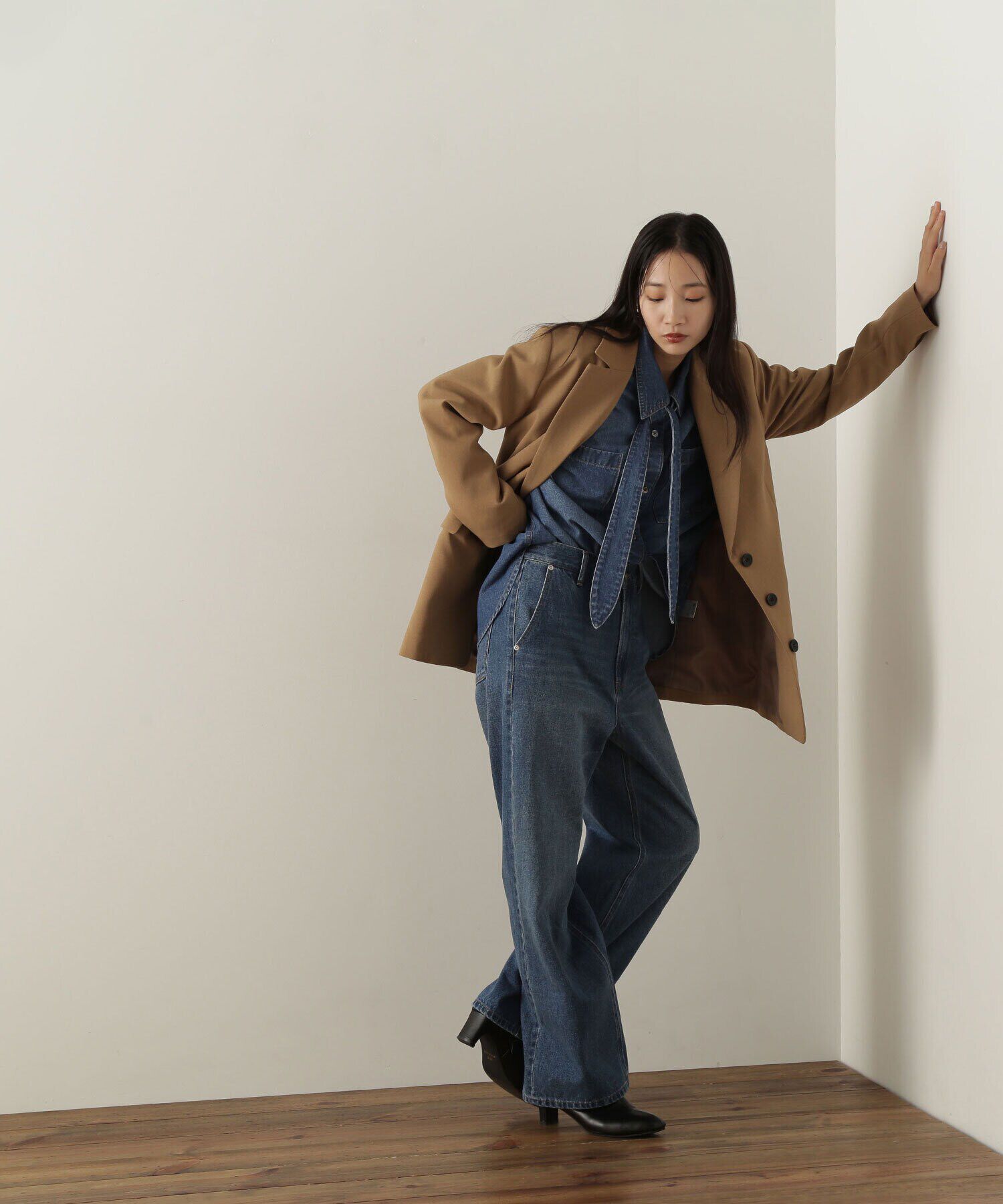  「スラックスデニムパンツ」|その他|