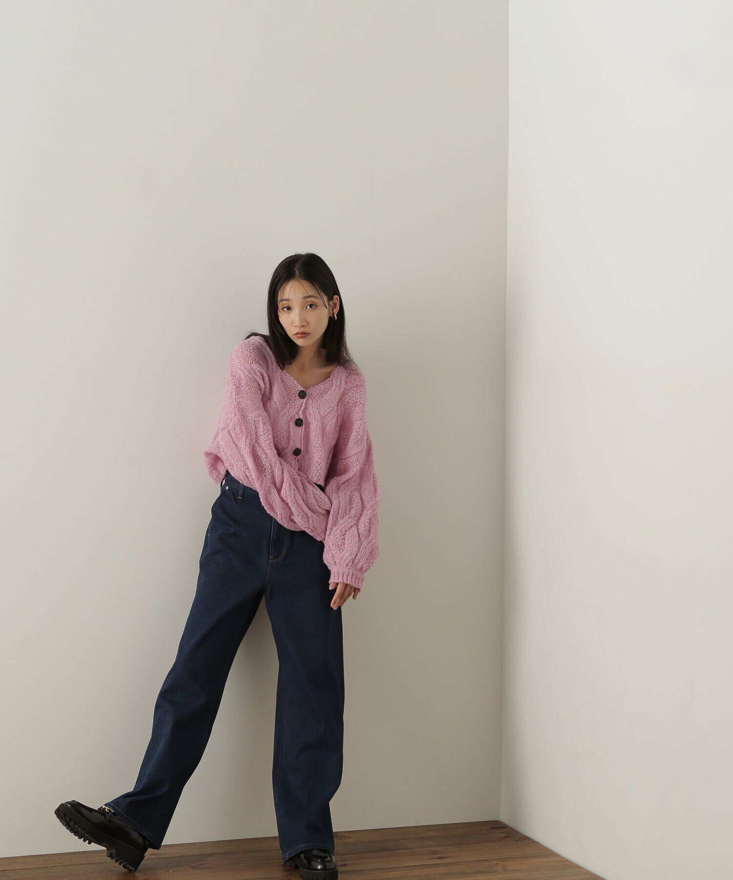  「スラックスデニムパンツ」|その他|インディゴ