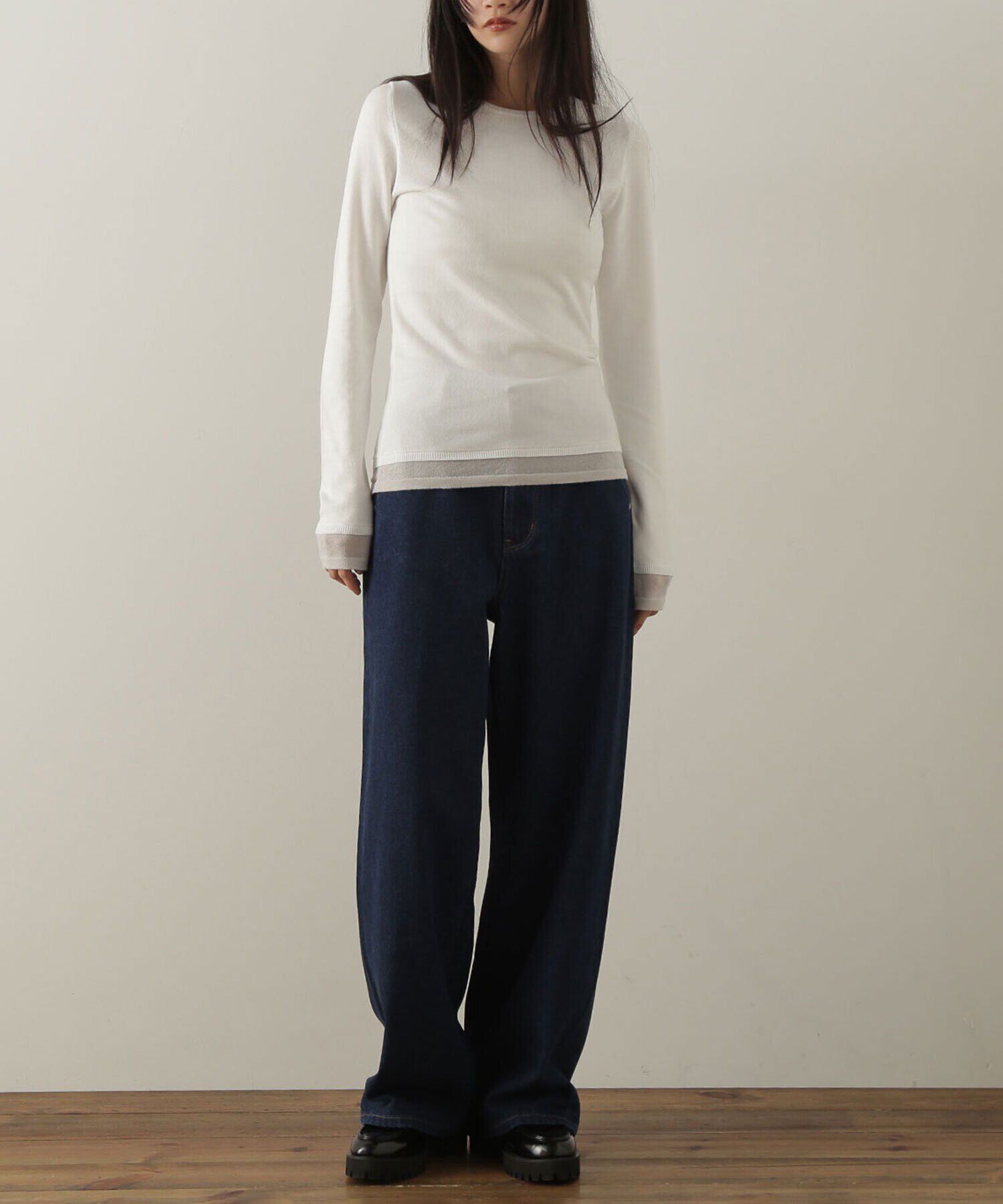  「スラックスデニムパンツ」|その他|