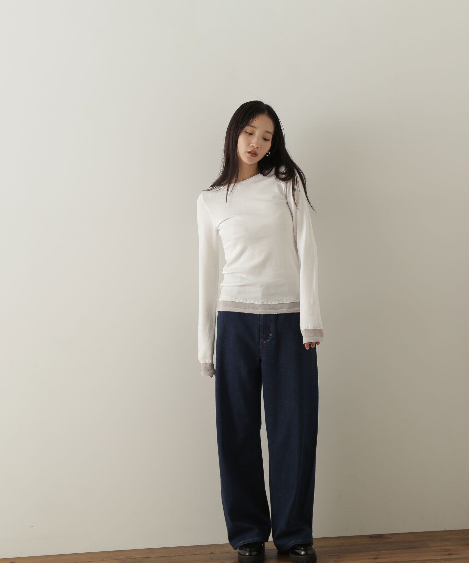  「スラックスデニムパンツ」|その他|