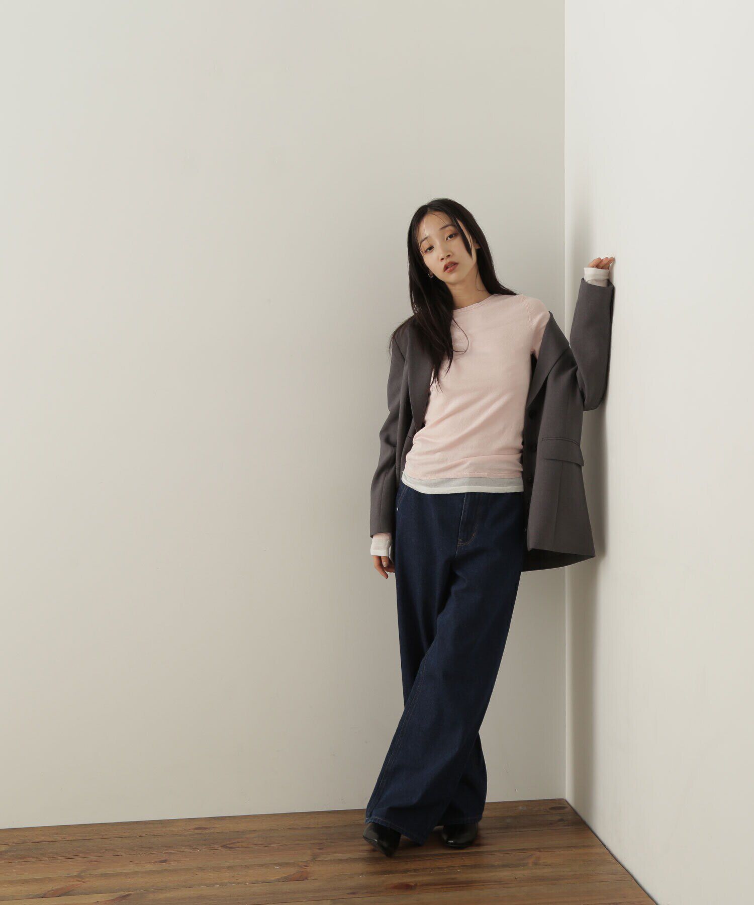  「スラックスデニムパンツ」|その他|