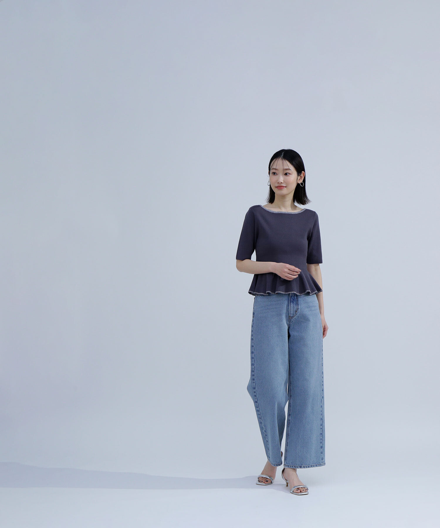  「ワイドストレートデニムパンツ」|その他|