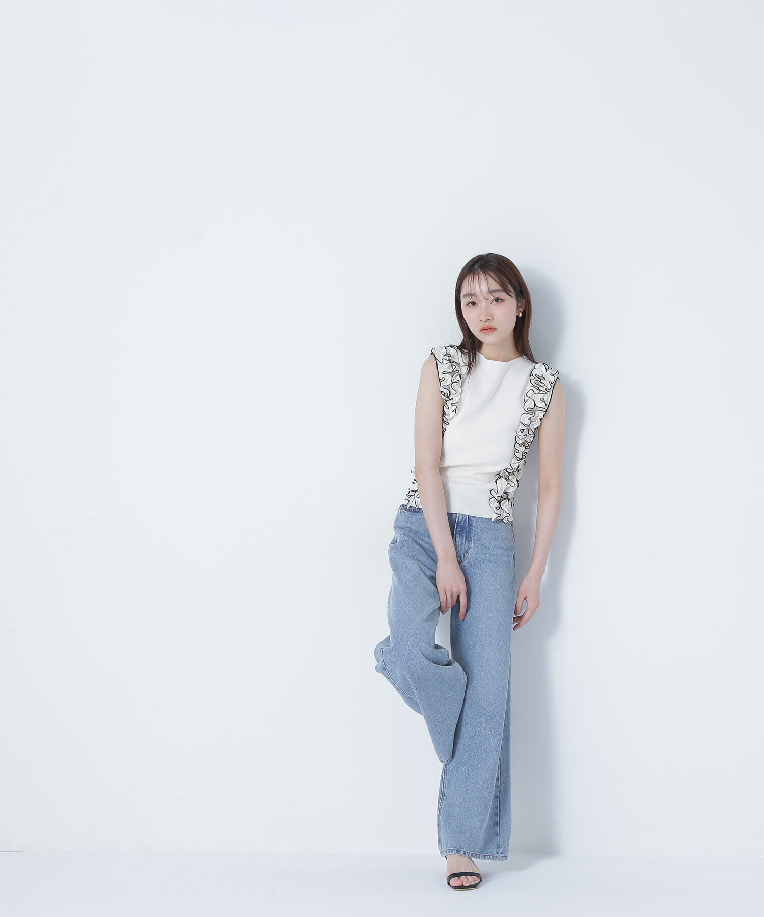  「ワイドストレートデニムパンツ」|その他|