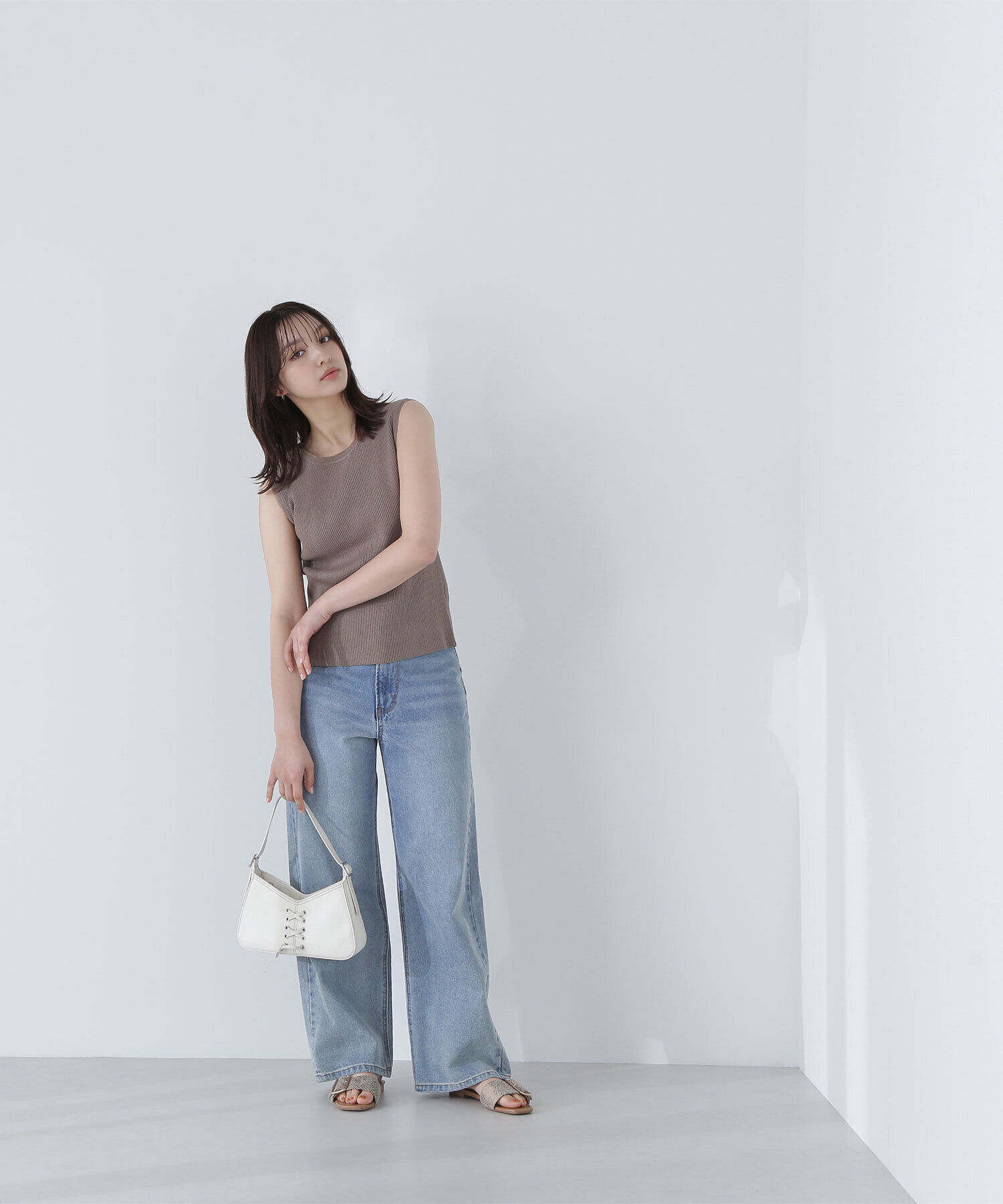  「ワイドストレートデニムパンツ」|その他|