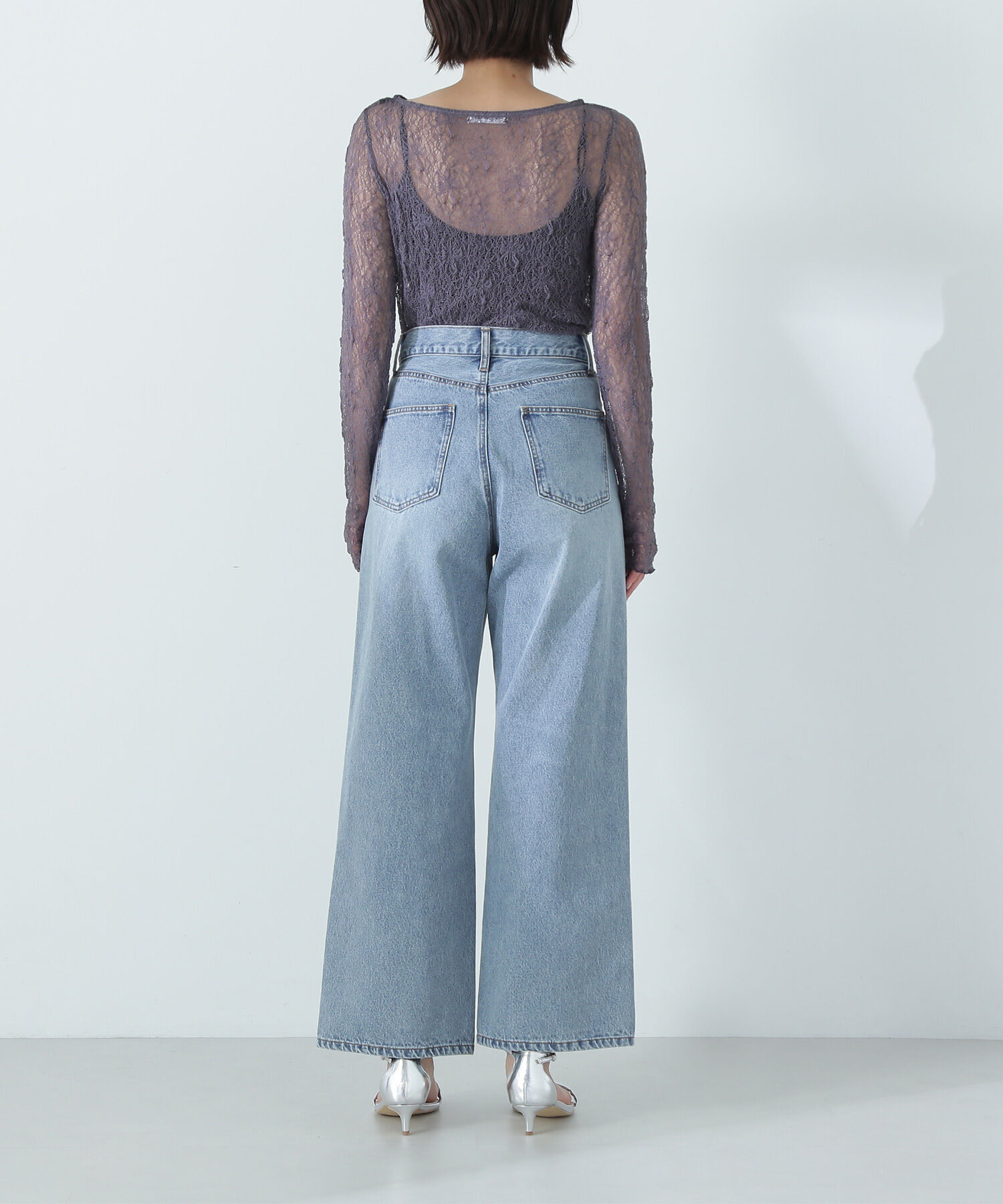  「ワイドストレートデニムパンツ」|その他|