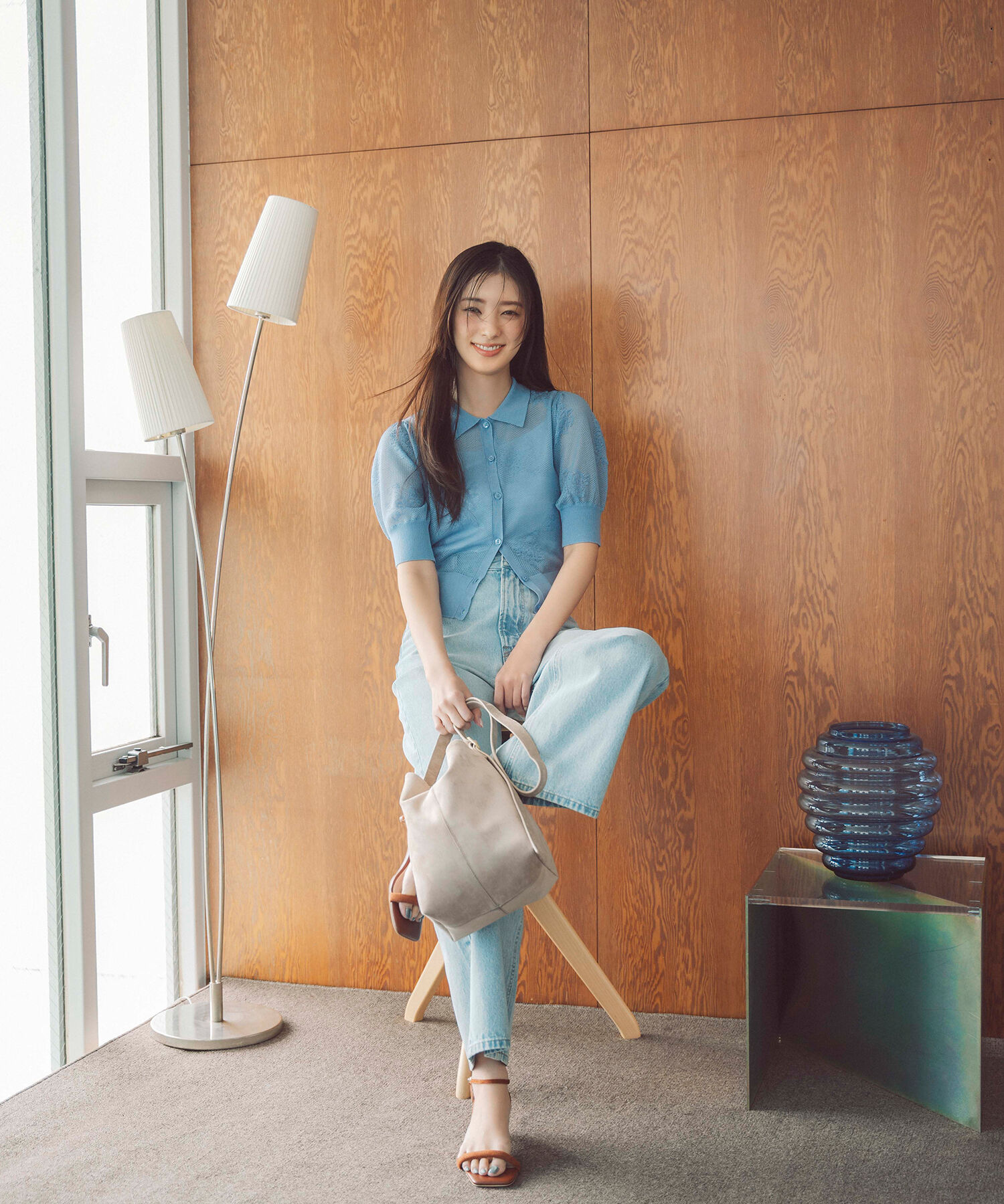  「ワイドストレートデニムパンツ」|その他|