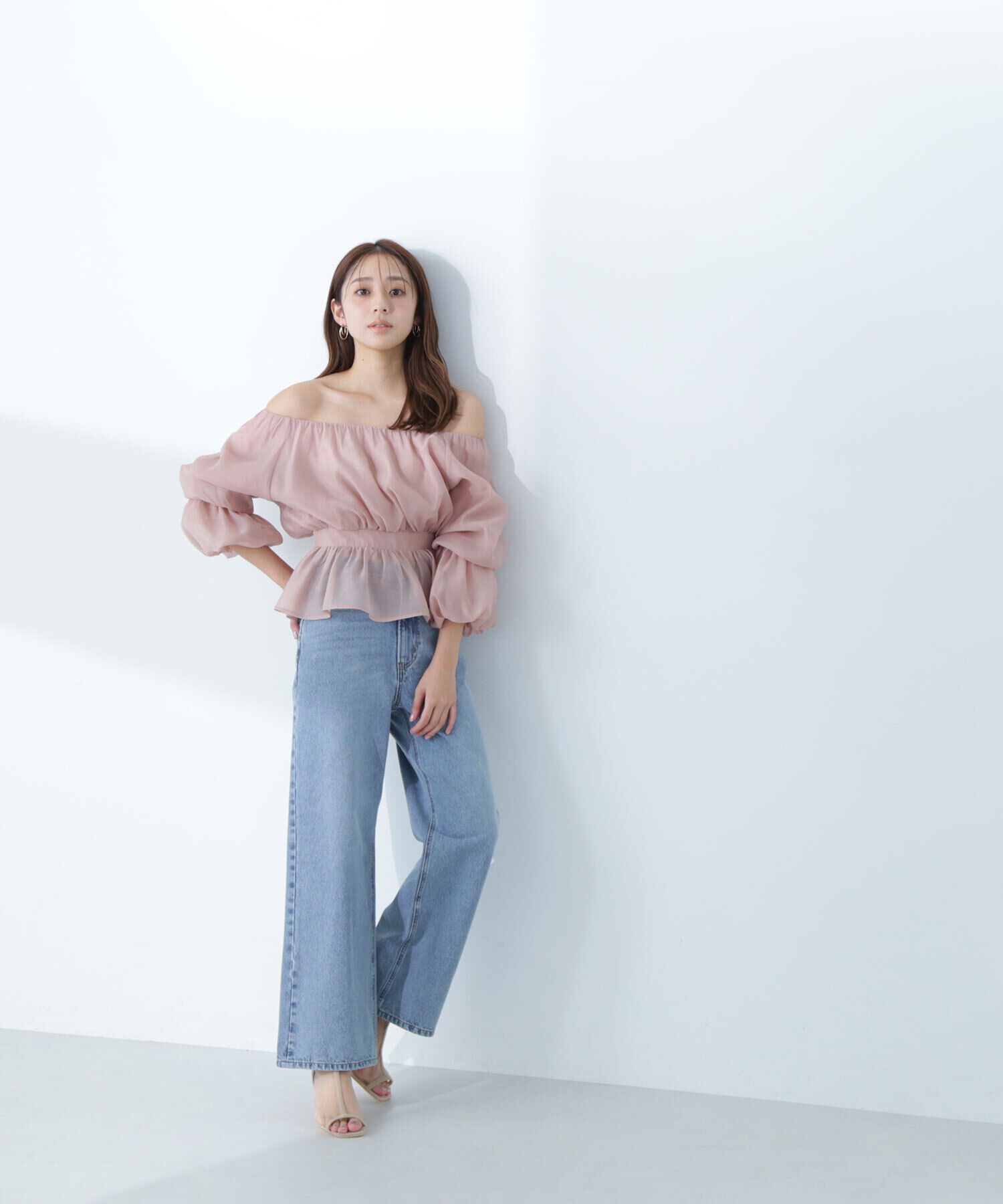  「ワイドストレートデニムパンツ」|その他|