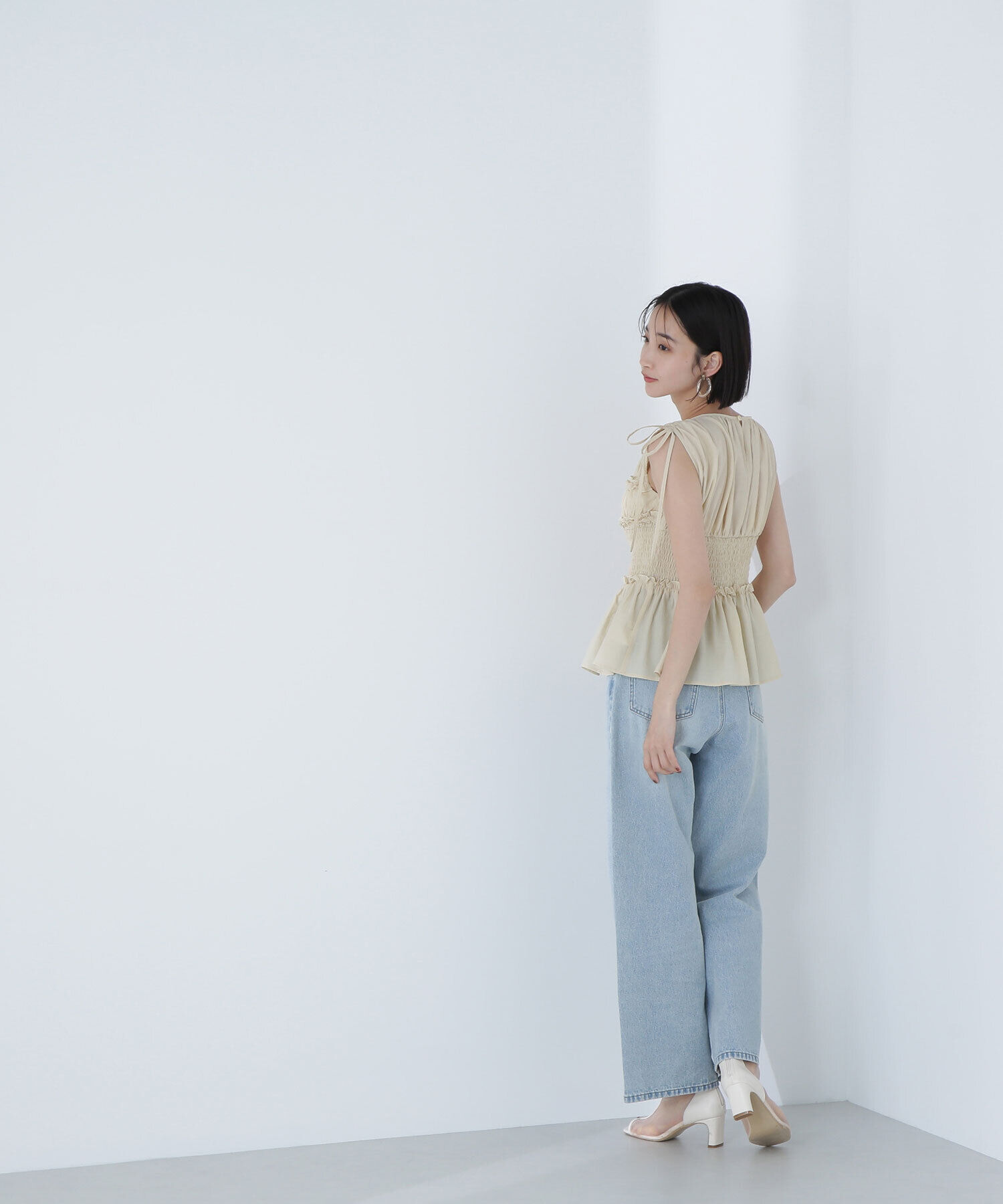  「ワイドストレートデニムパンツ」|その他|