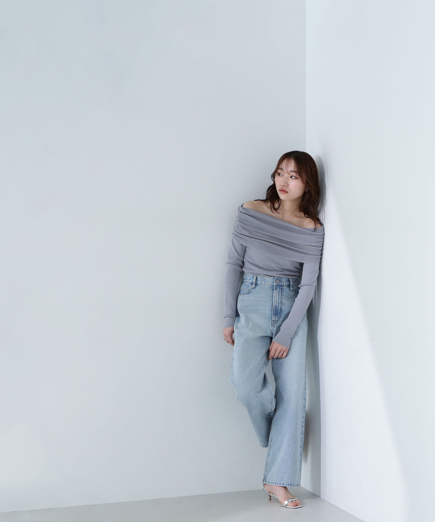  「ワイドストレートデニムパンツ」|その他|