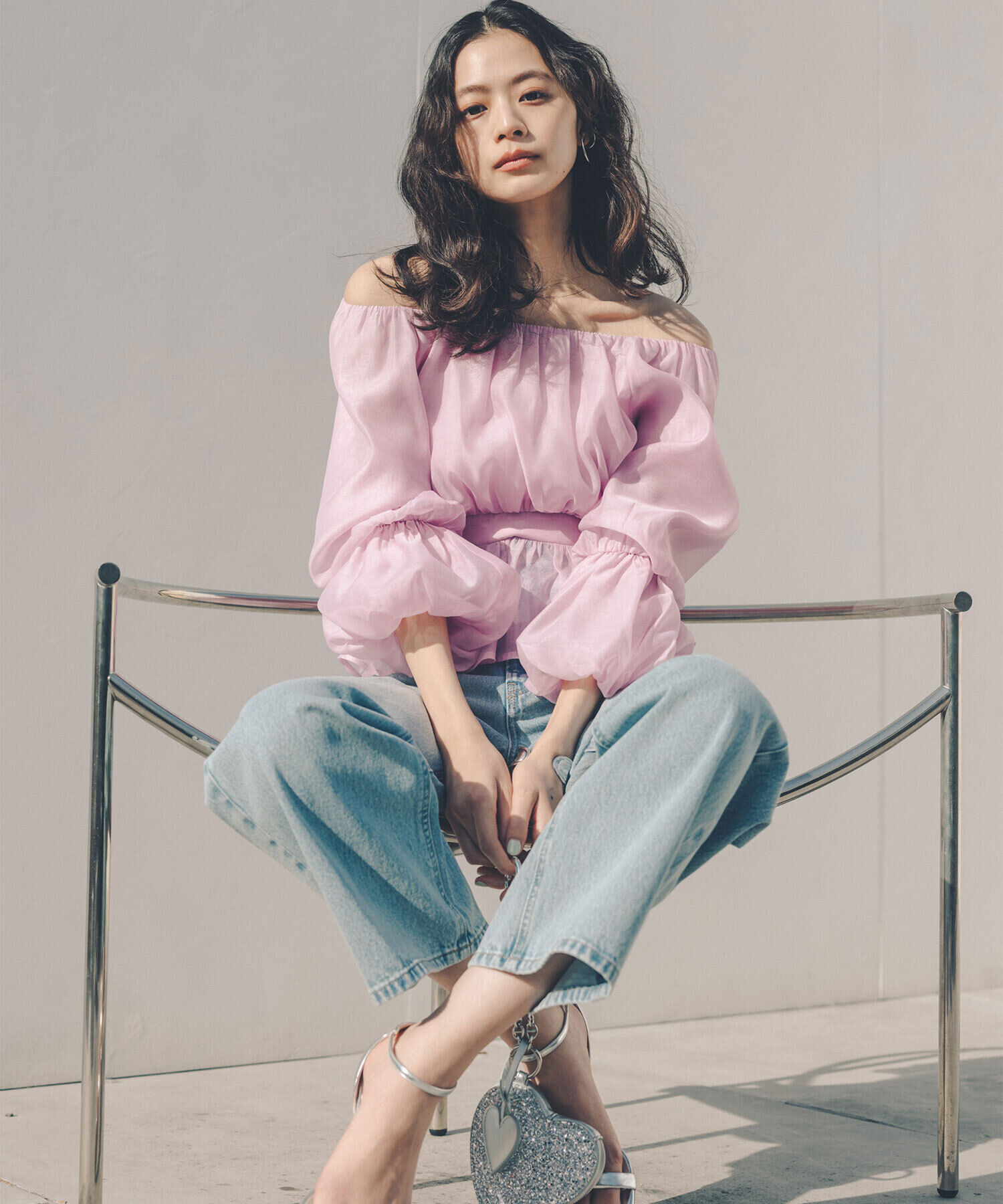  「ワイドストレートデニムパンツ」|その他|