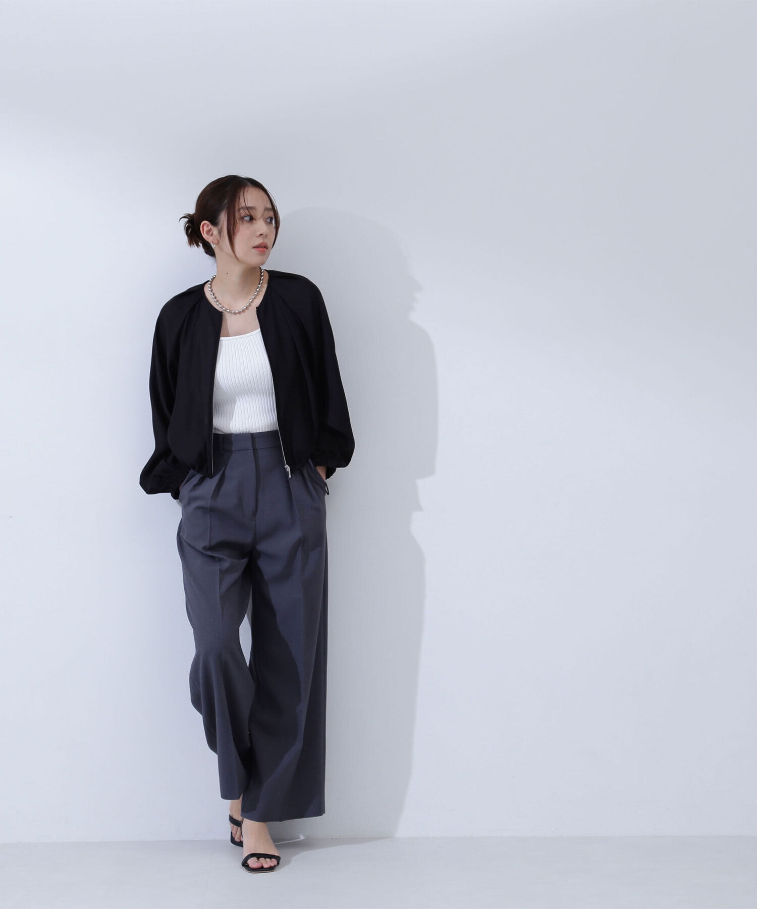  「シアークロップドブルゾン」|ブルゾン・スタジャン|