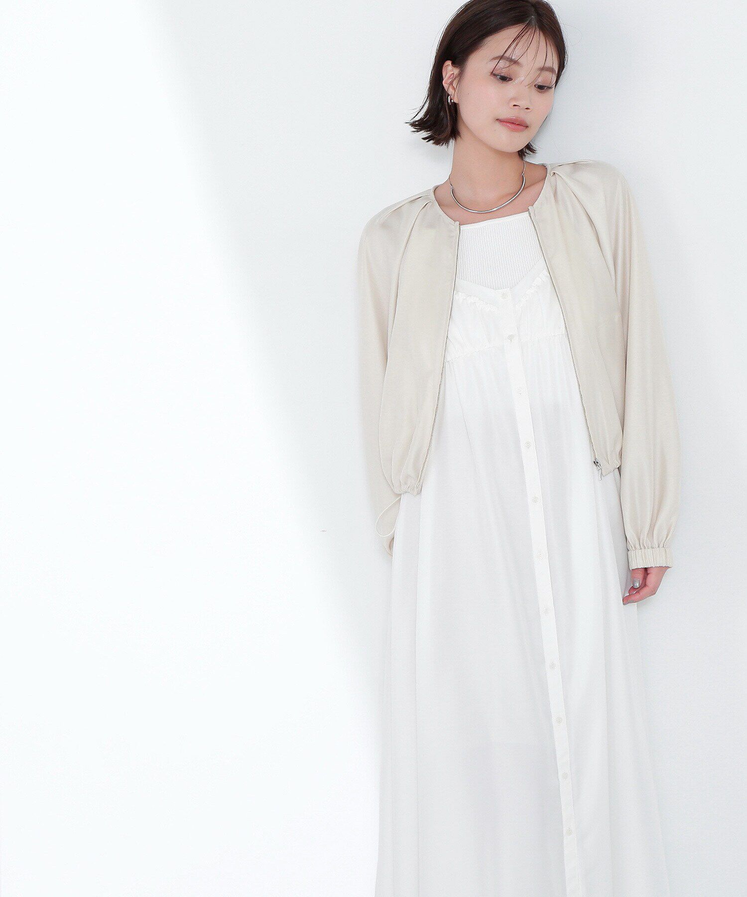  「シアークロップドブルゾン」|ブルゾン・スタジャン|