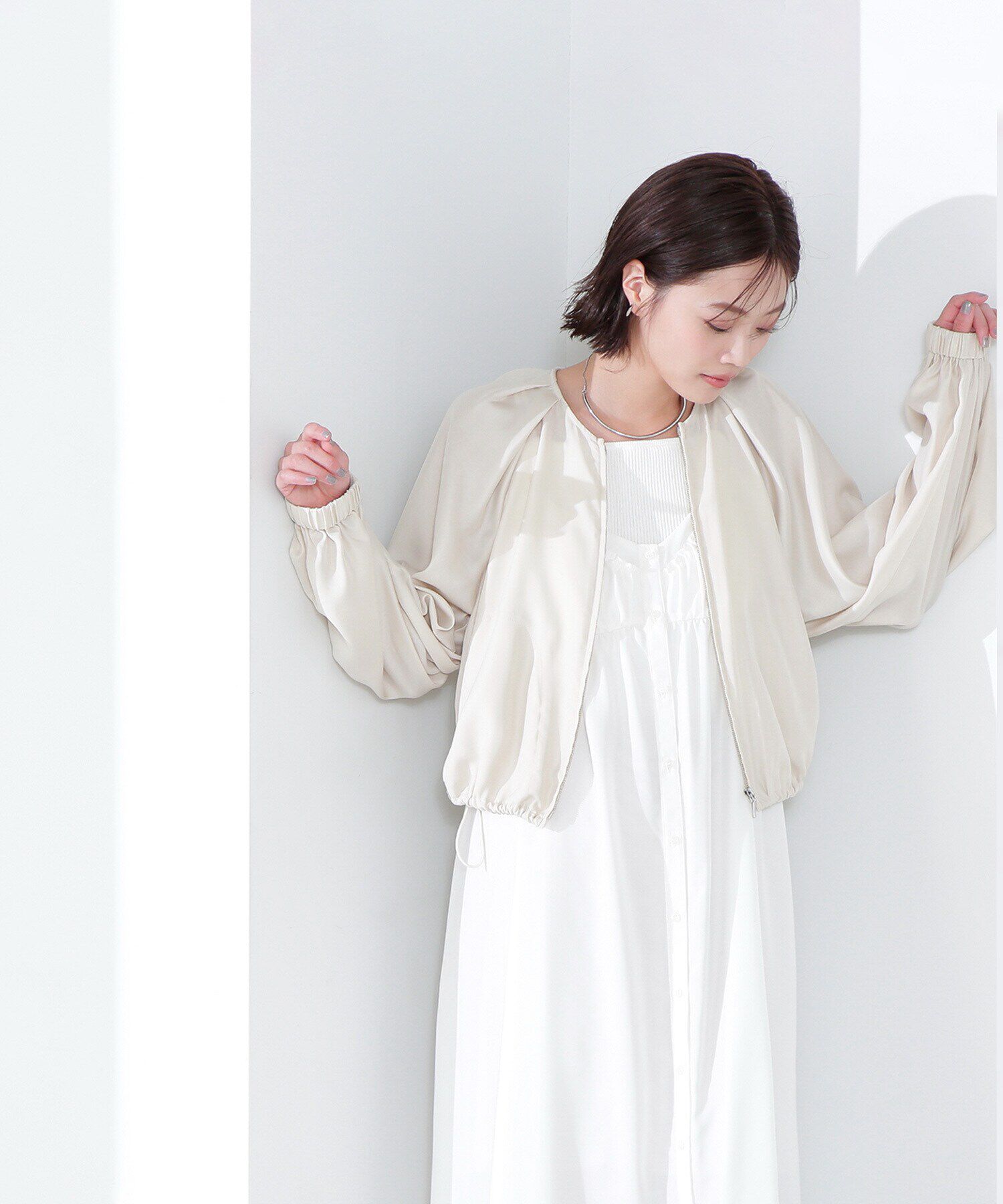  「シアークロップドブルゾン」|ブルゾン・スタジャン|