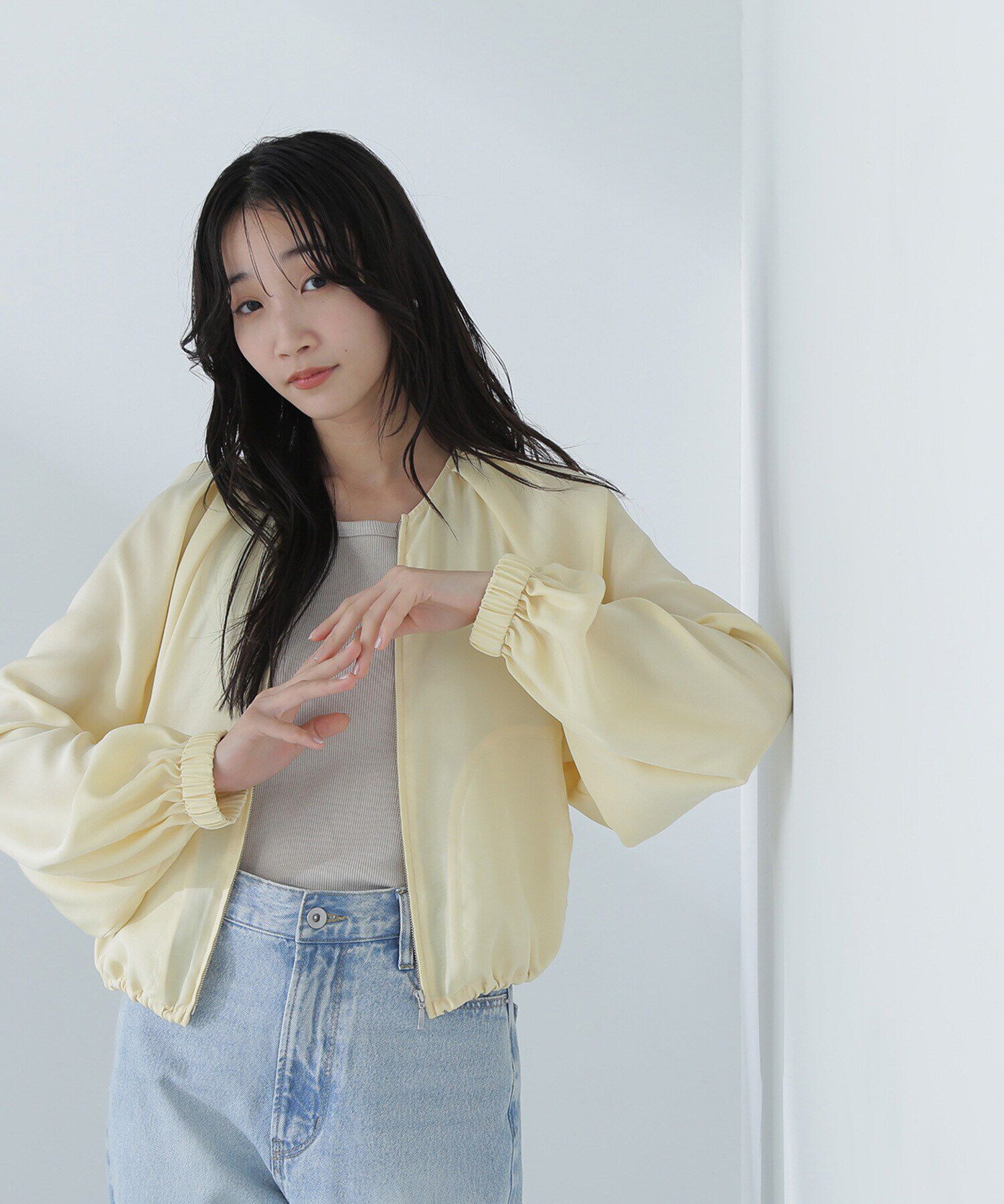  「シアークロップドブルゾン」|ブルゾン・スタジャン|