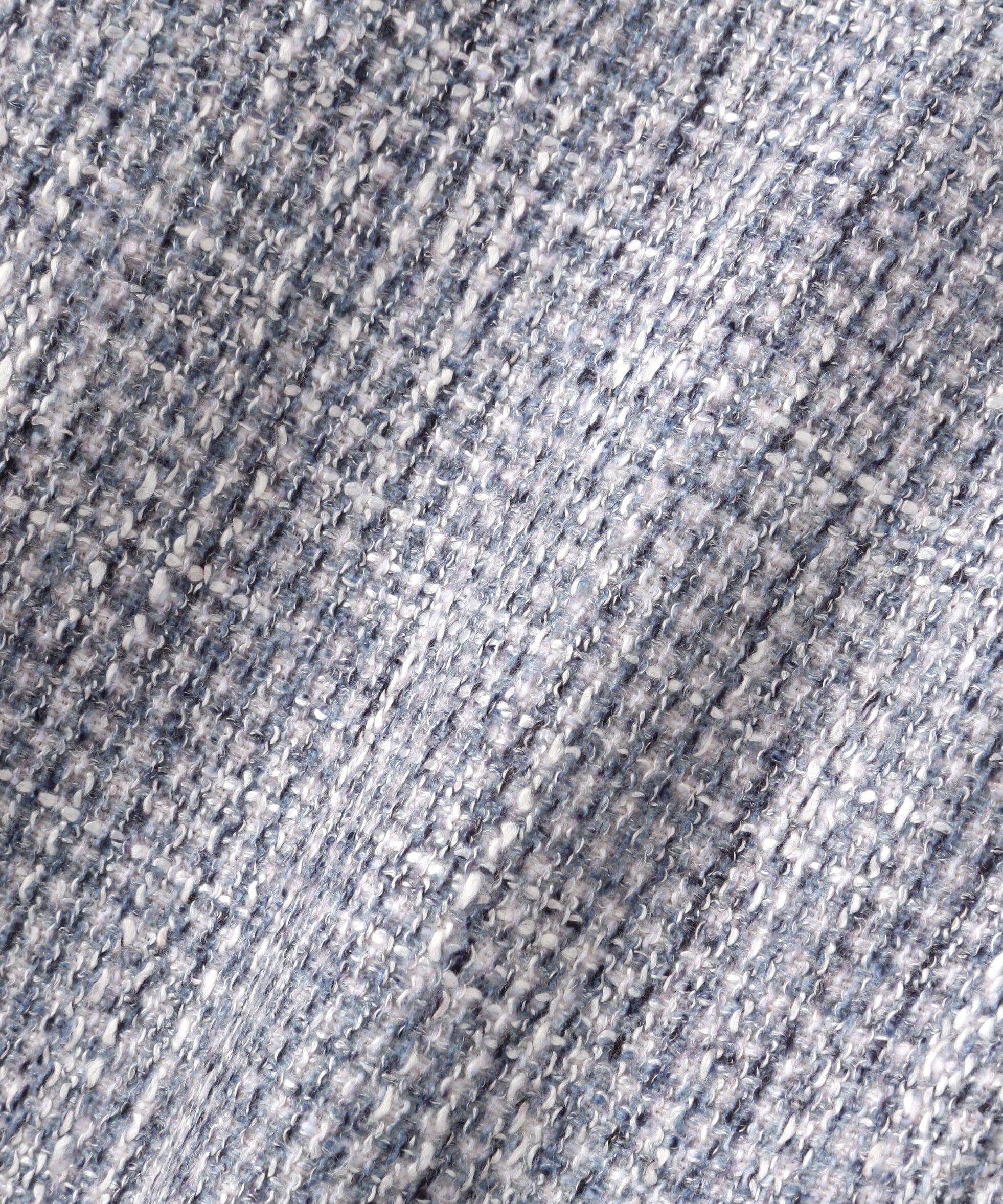  「ツイードミドル丈シャツジャケット」|ブルゾン・スタジャン|