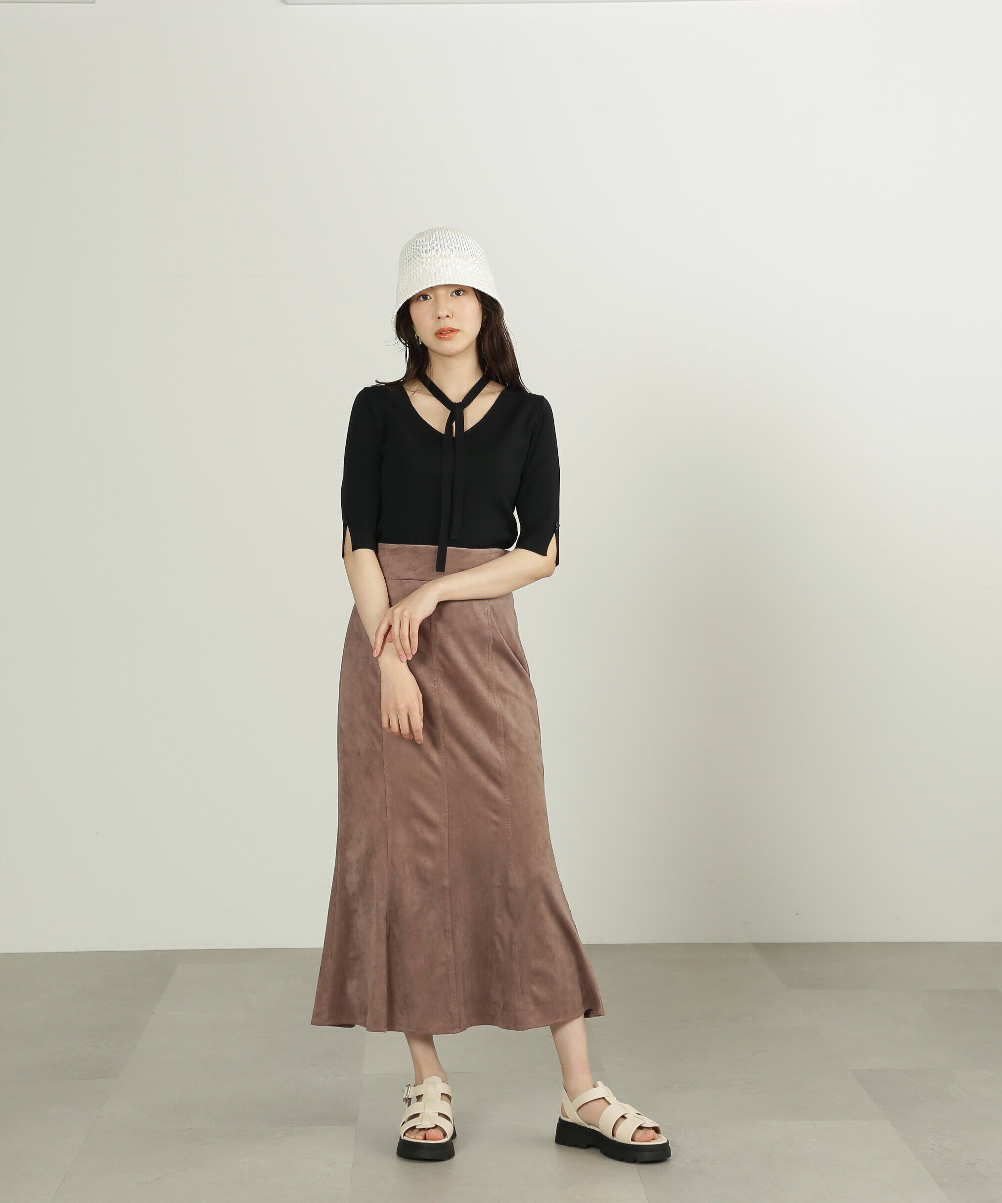  「ボウタイニット」|ニット・セーター|