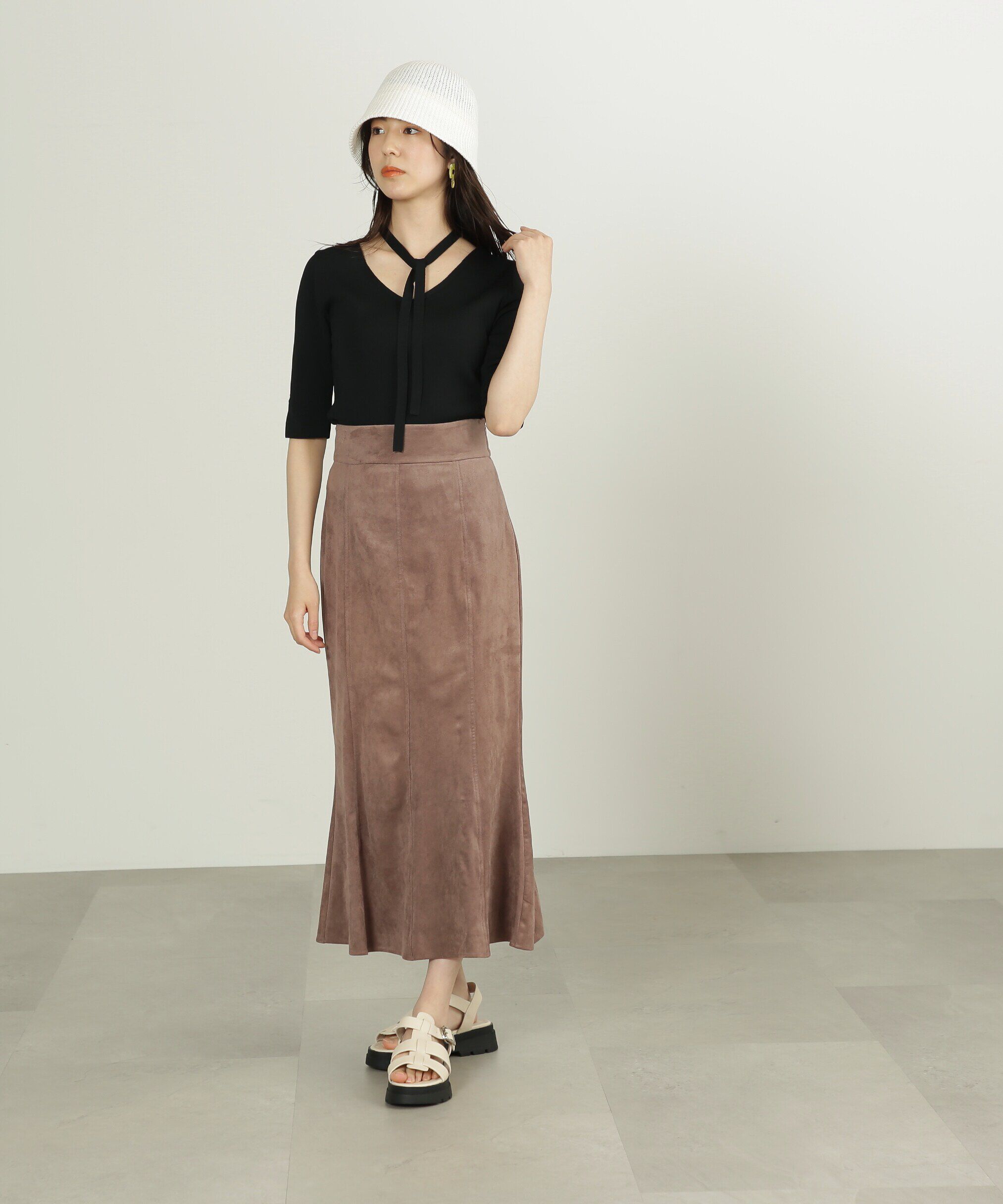  「ボウタイニット」|ニット・セーター|