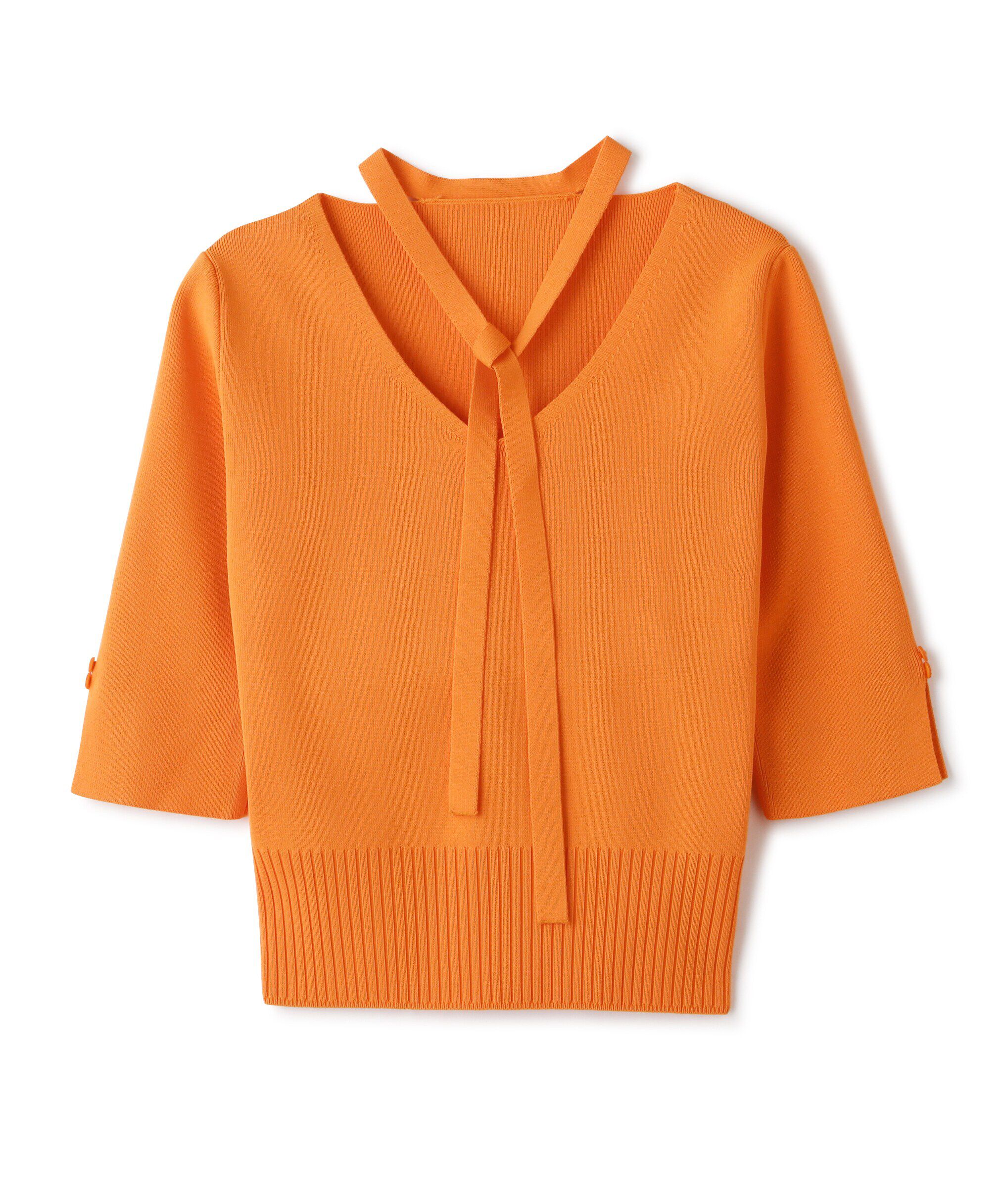  「ボウタイニット」|ニット・セーター|