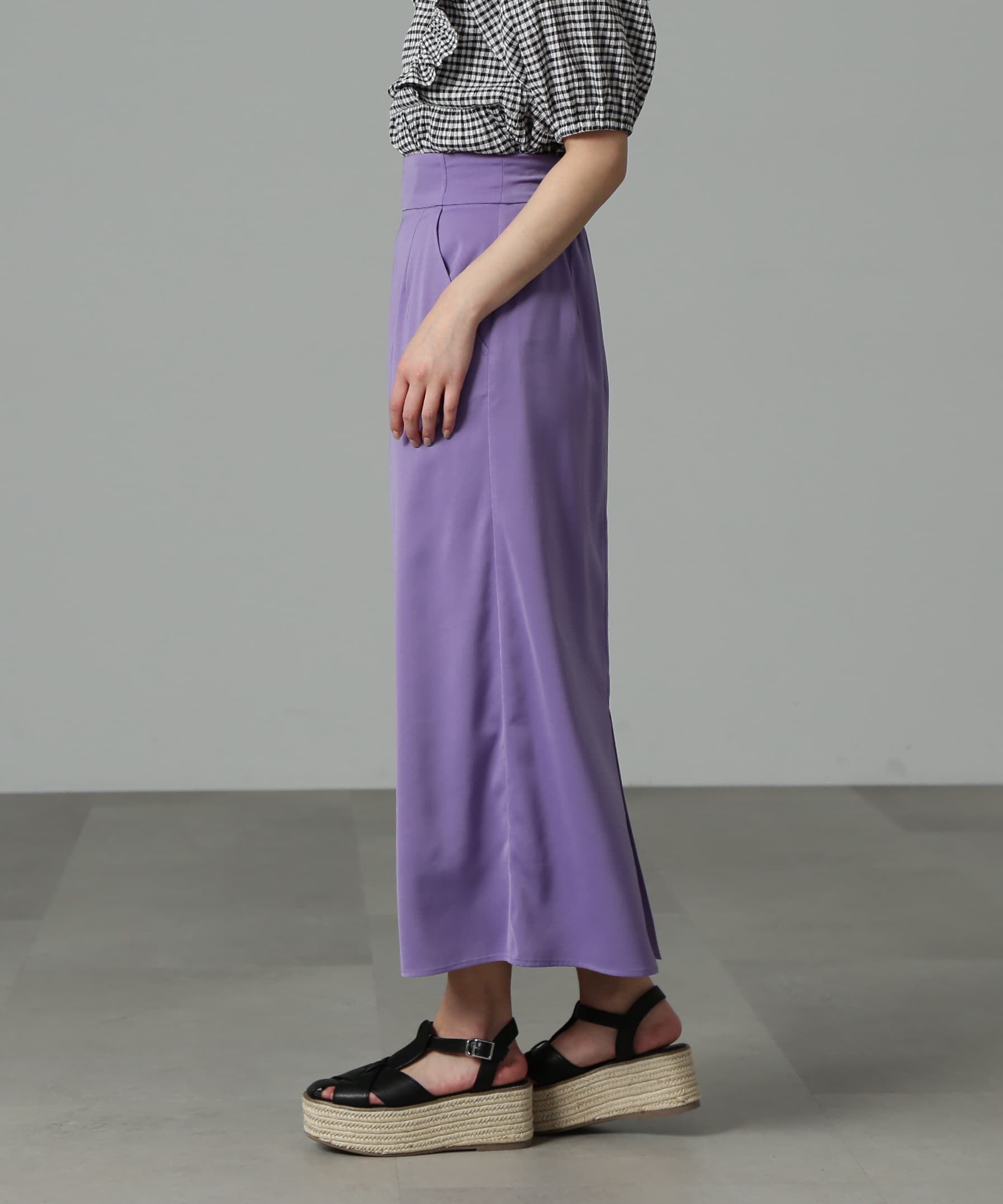  「ハイウエストナロースカート」|スカート|