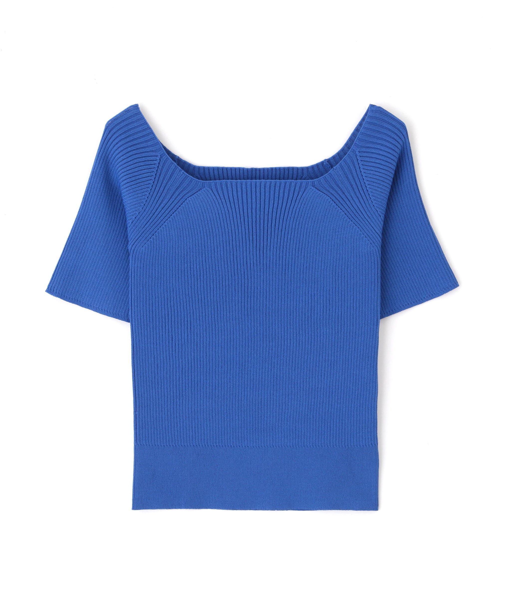  「コンパクトオフショルリブニット」|ニット・セーター|