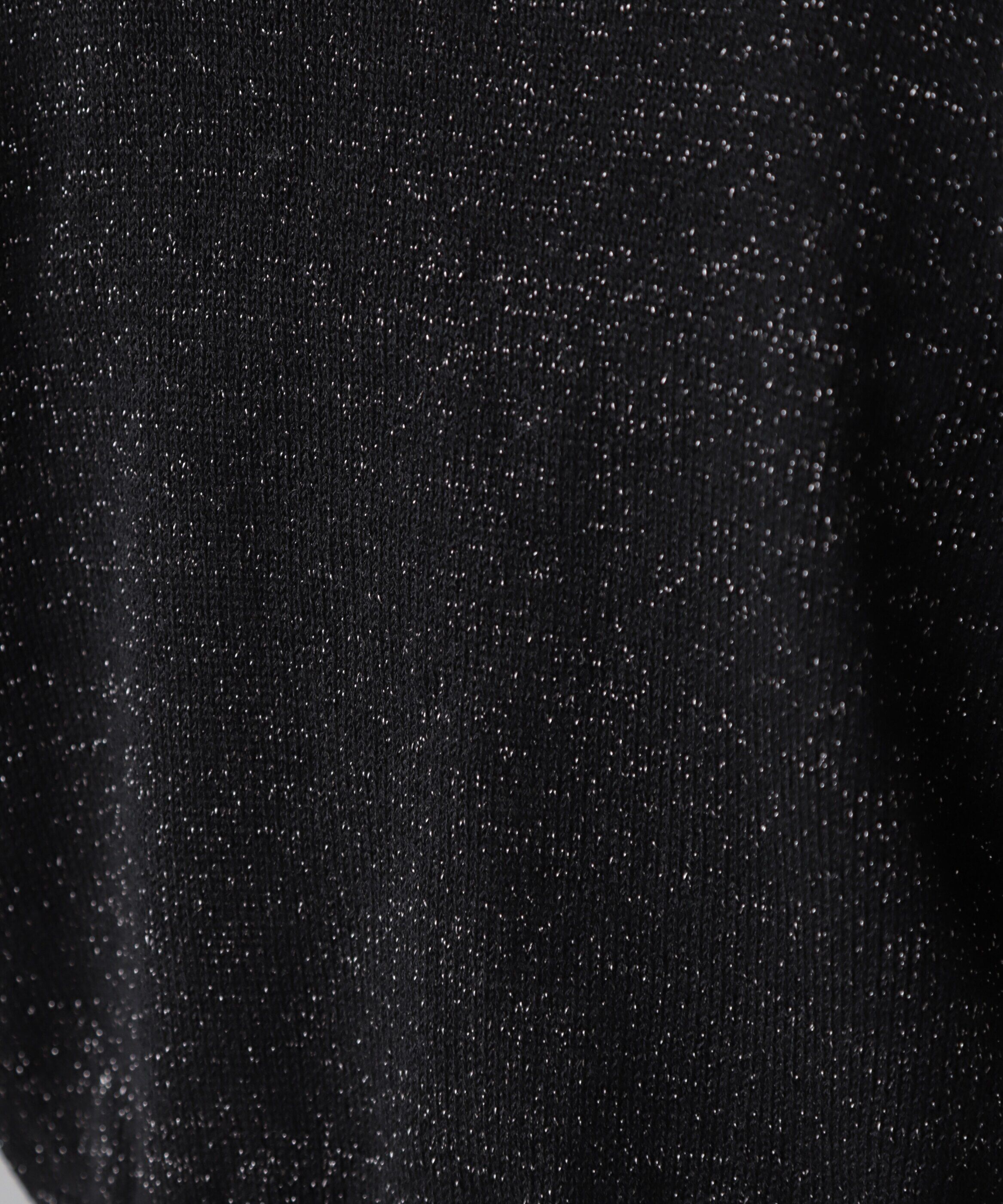  「ラメパフスリーブニットカーディガン」|ニット・セーター|