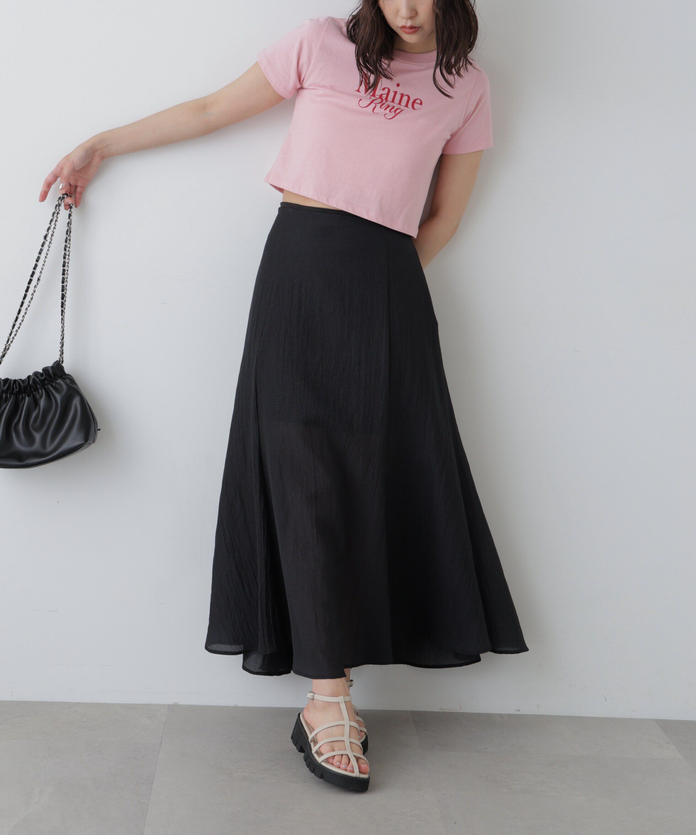  「シアー2wayマーメイドスカート」|スカート|