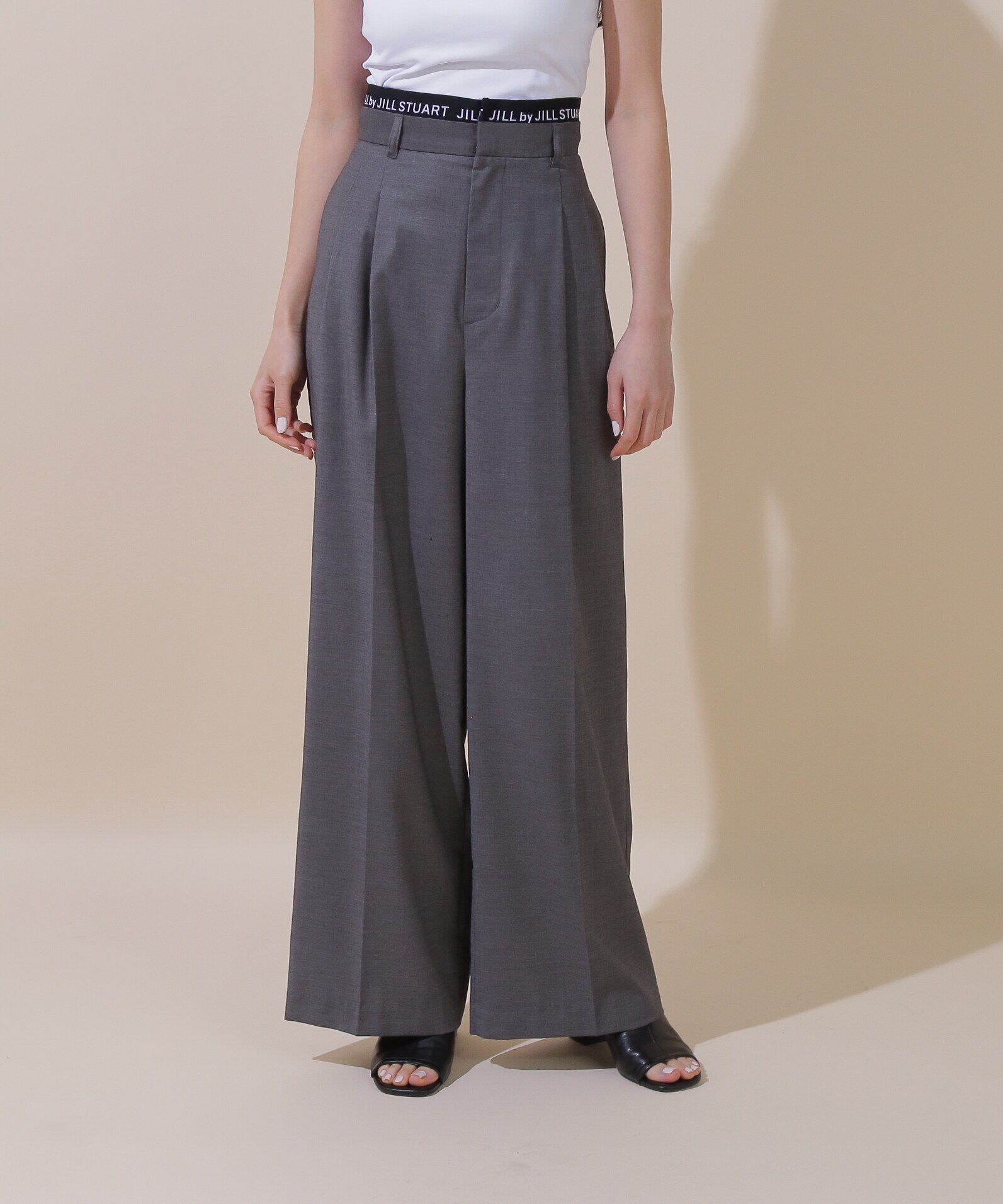  「ウエストロゴワイドパンツ」|その他|