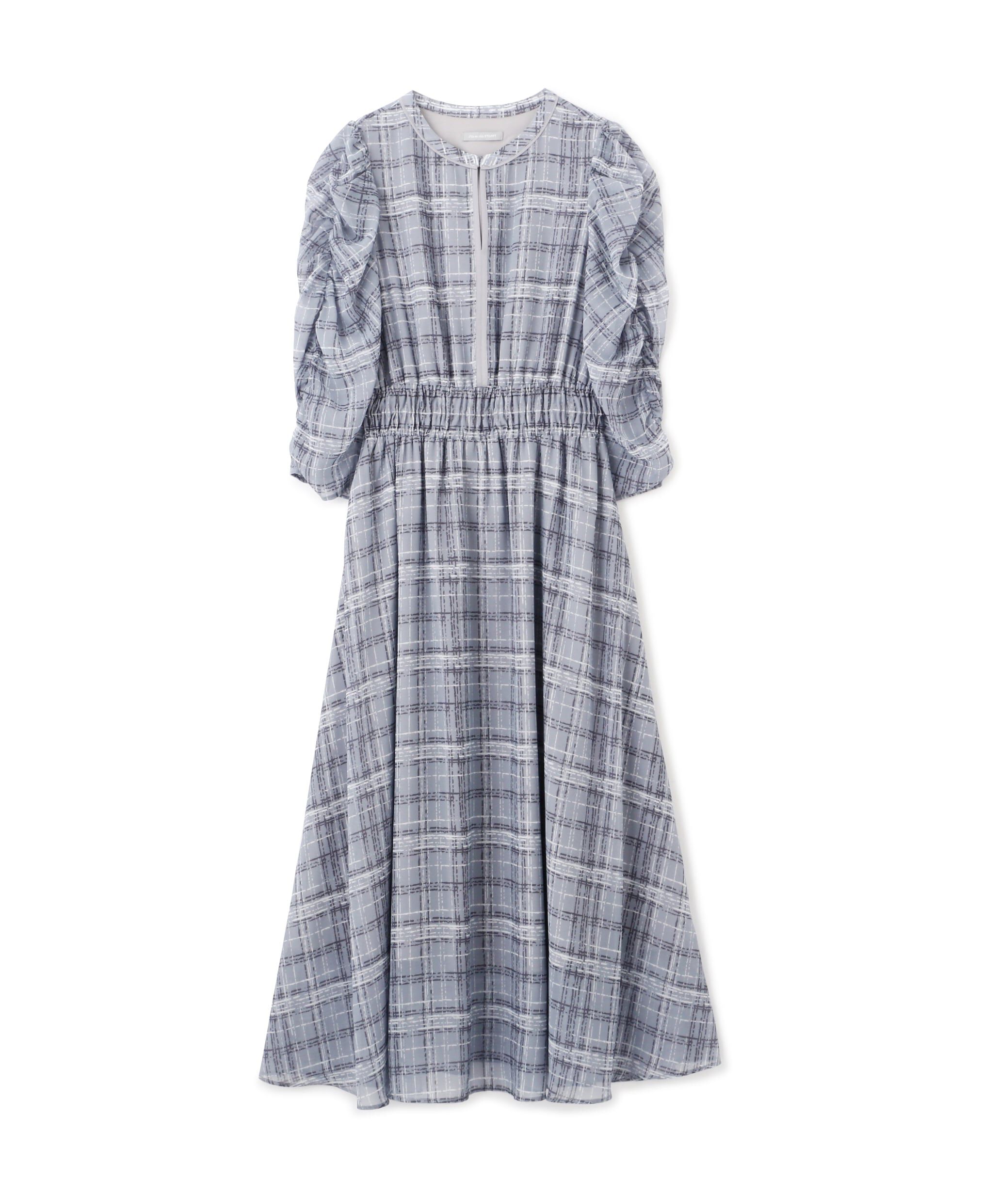  「オータムカラープリントワンピース」|ワンピース|