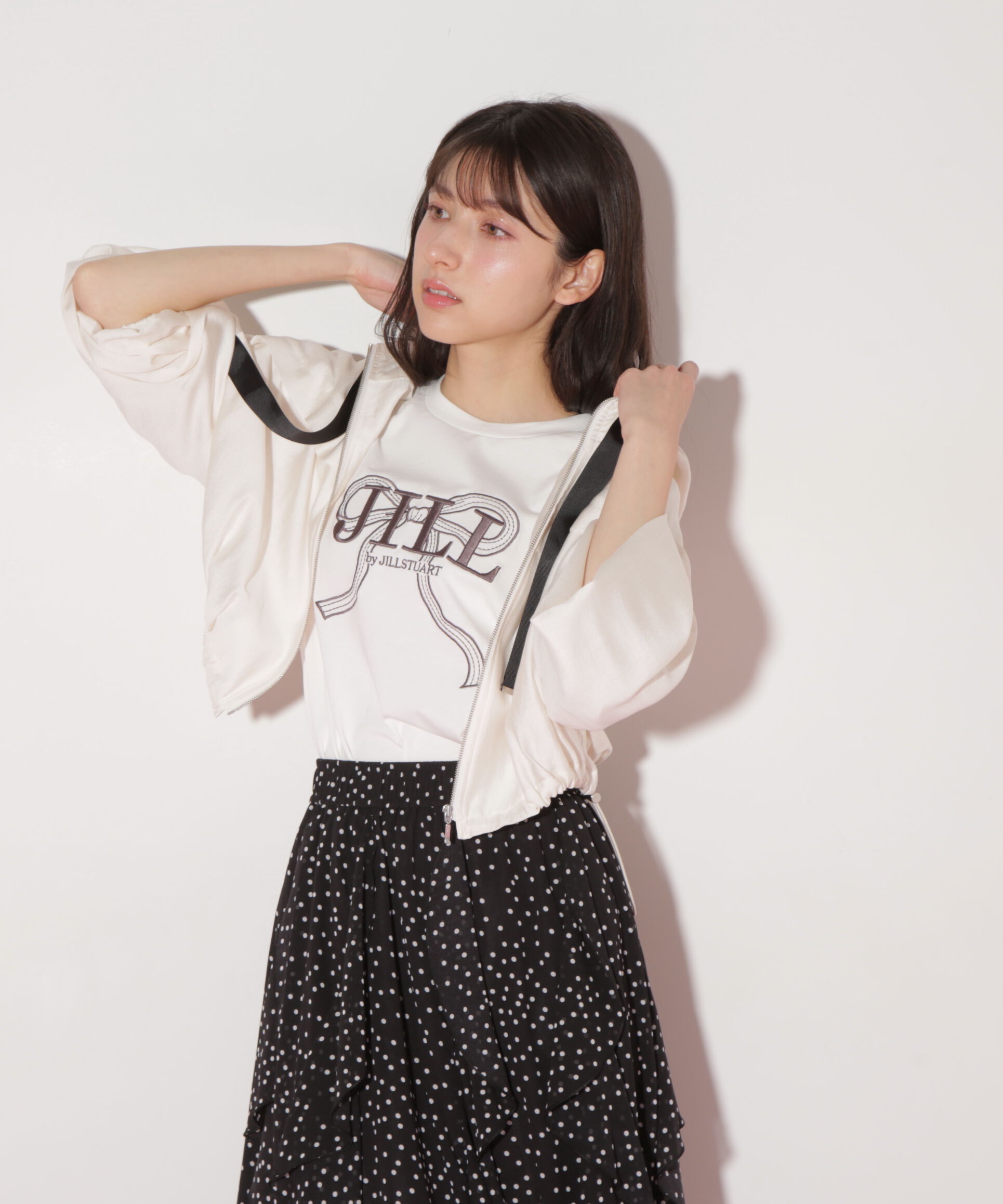  「ショート丈シアーブルゾン」|その他|