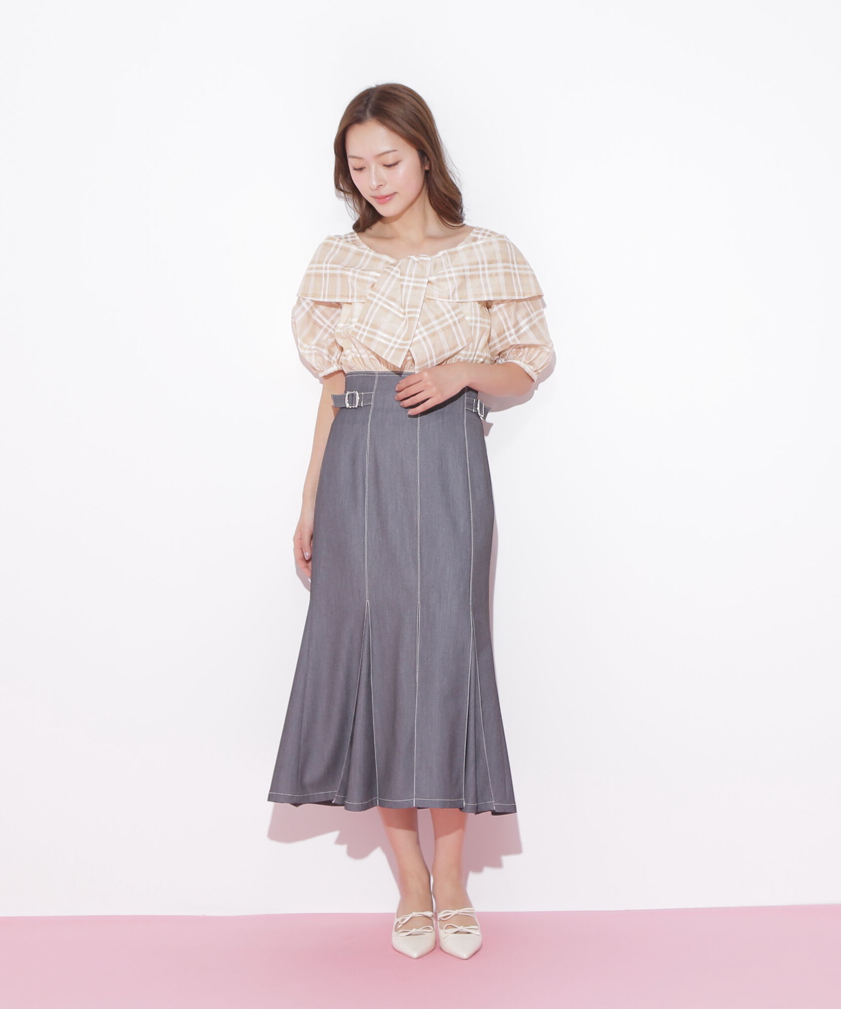  「ビッグリボンブラウス」|シャツ・ブラウス|