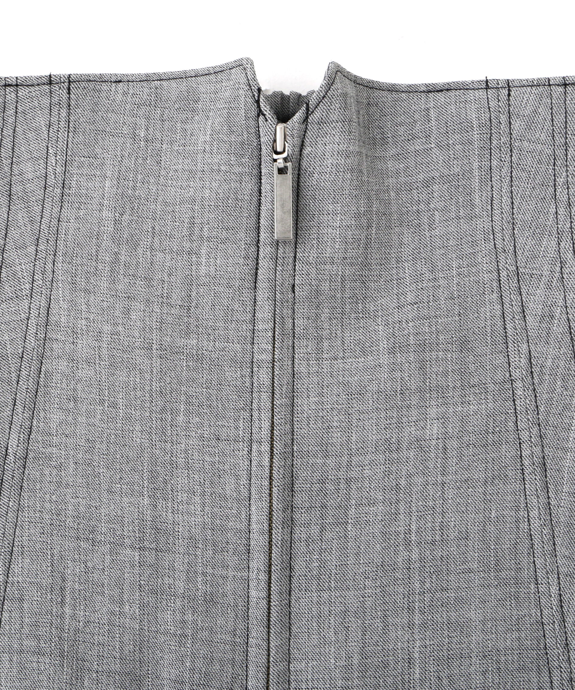  「フロントジップタックスカート」|スカート|