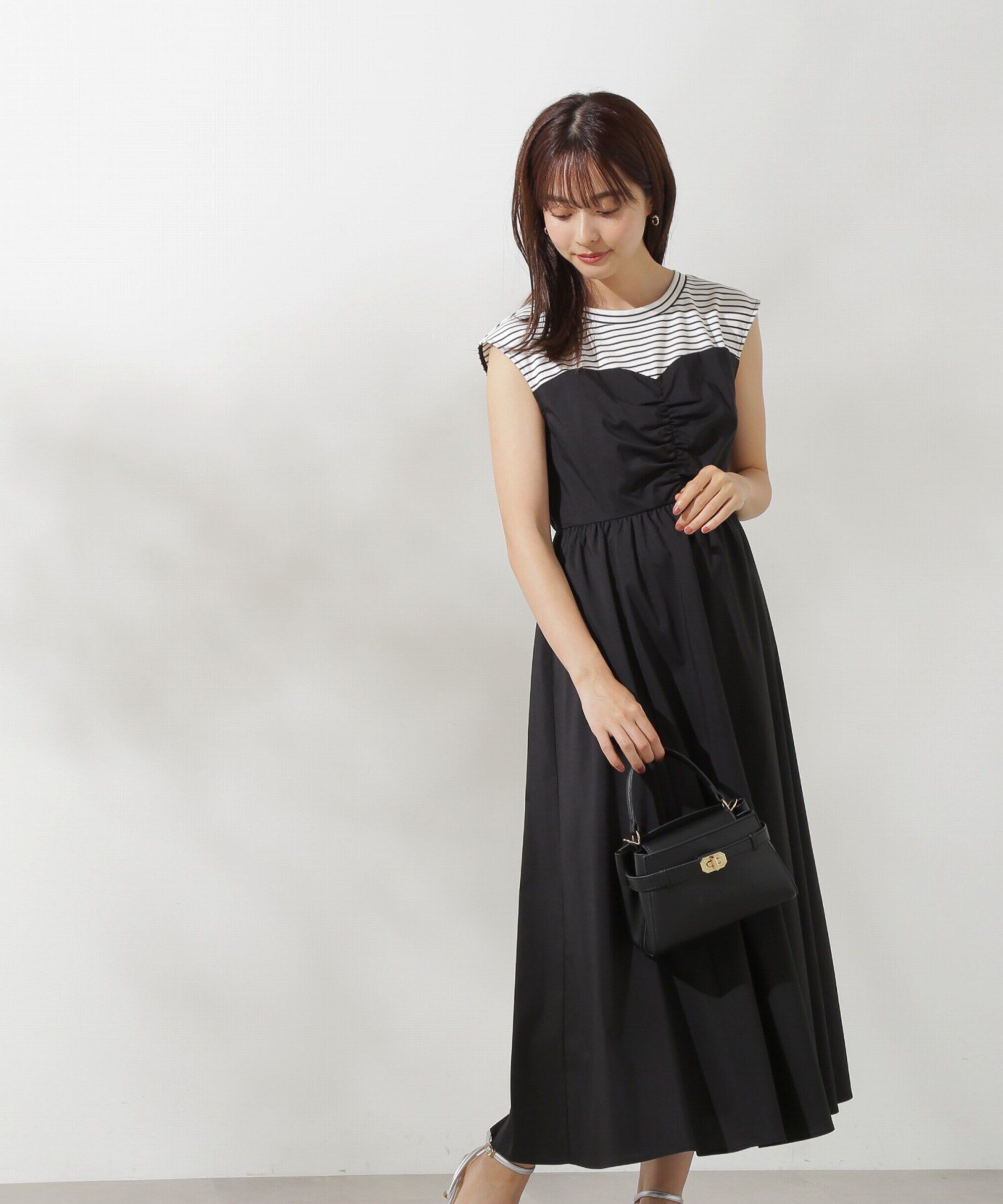 PROPORTION BODY DRESSING「カットドッキングワンピース」|ワンピース|