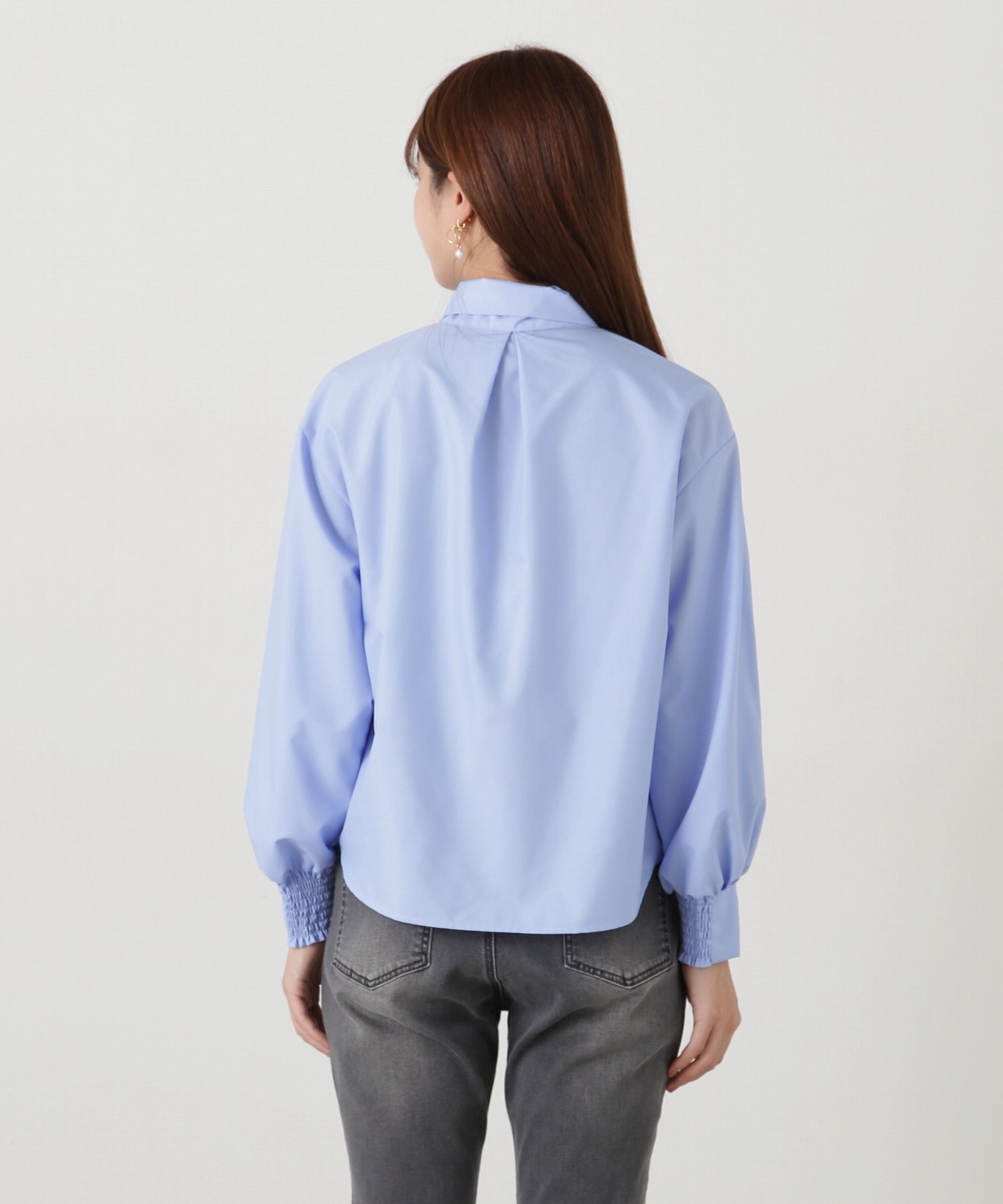 PROPORTION BODY DRESSING「ビッグリボンシャツ」|シャツ・ブラウス|