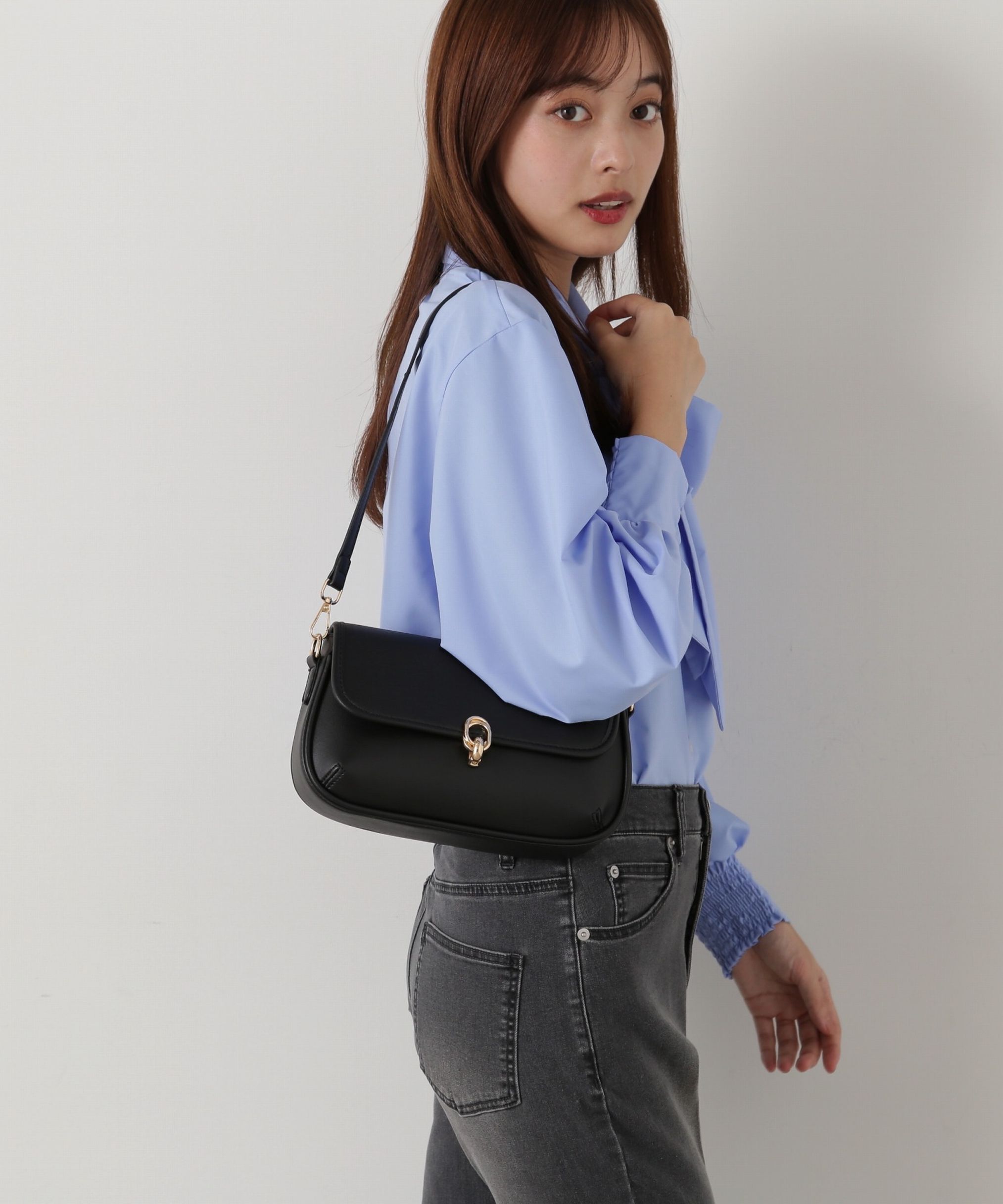 PROPORTION BODY DRESSING「ビッグリボンシャツ」|シャツ・ブラウス|