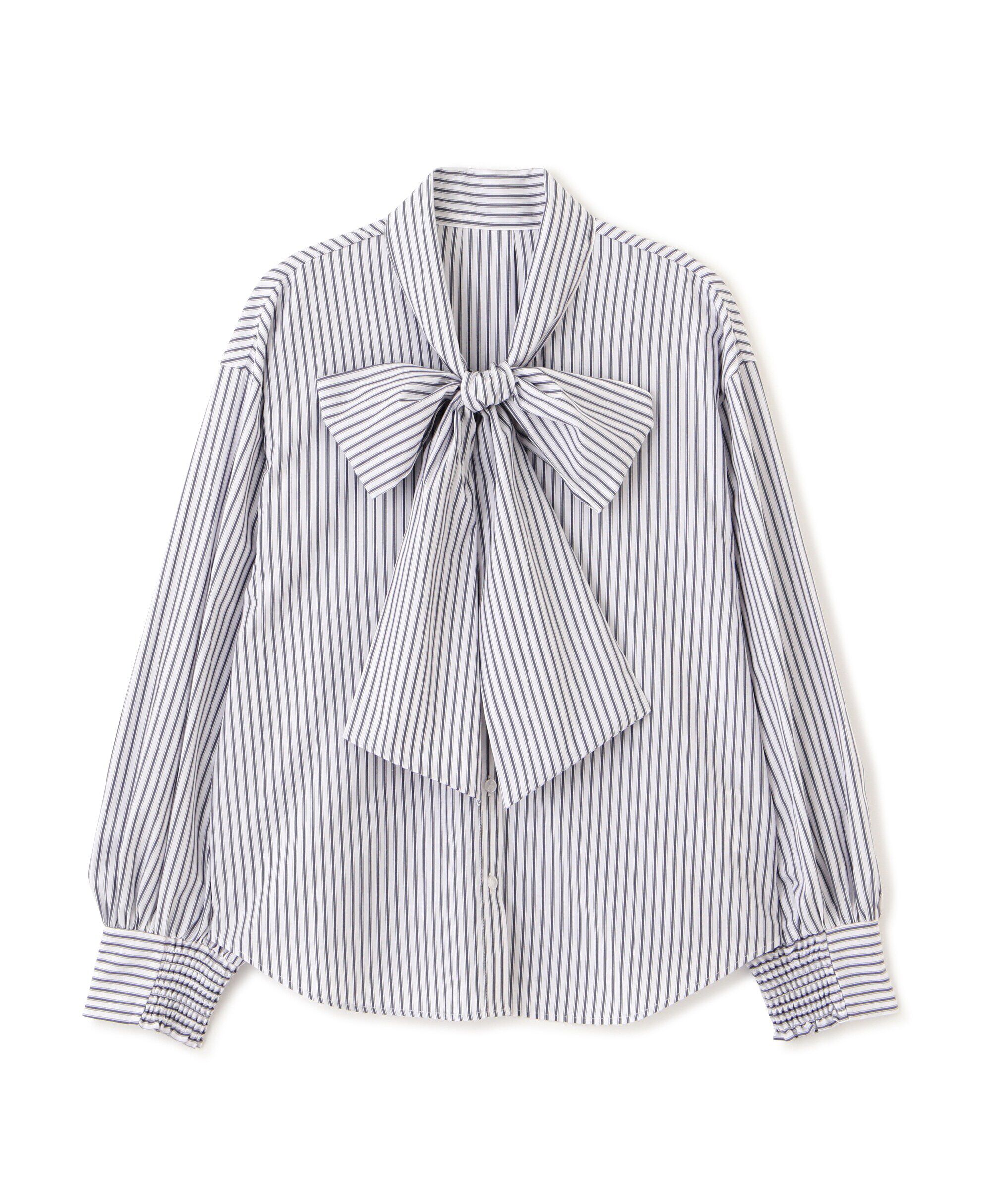 PROPORTION BODY DRESSING「ビッグリボンシャツ」|シャツ・ブラウス|