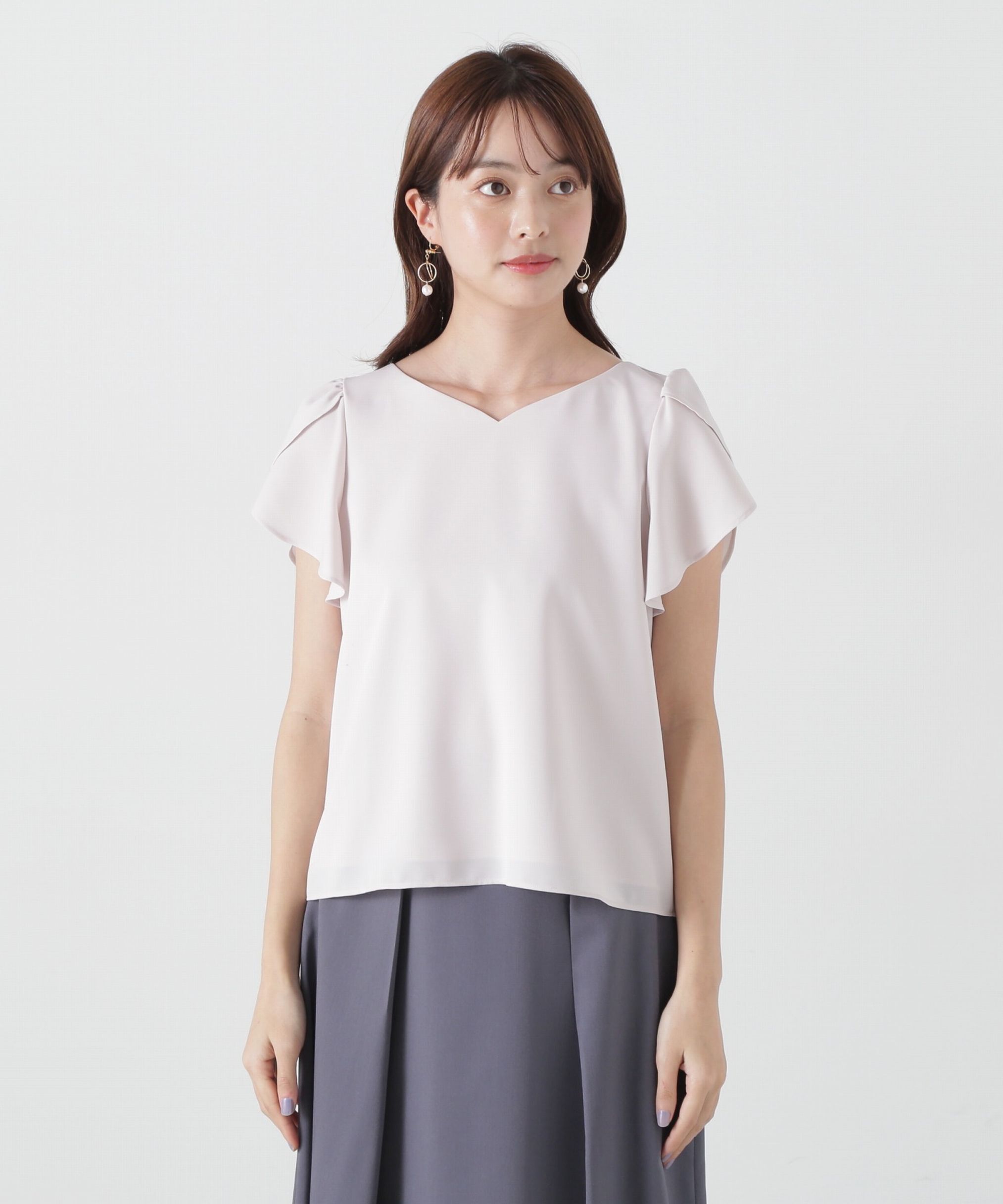 PROPORTION BODY DRESSING「チューリップスリーブブラウス」|シャツ・ブラウス|