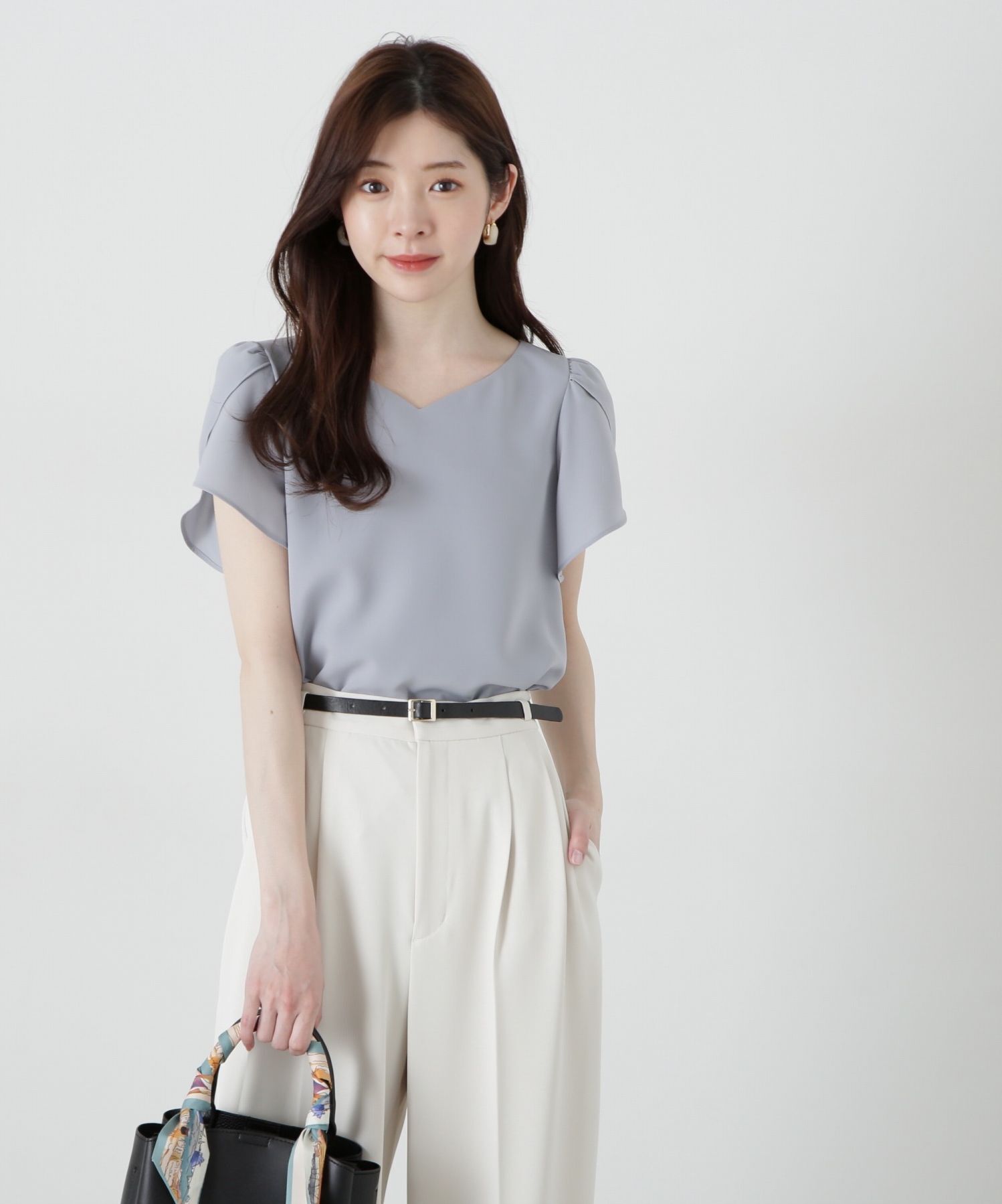 PROPORTION BODY DRESSING「チューリップスリーブブラウス」|シャツ・ブラウス|