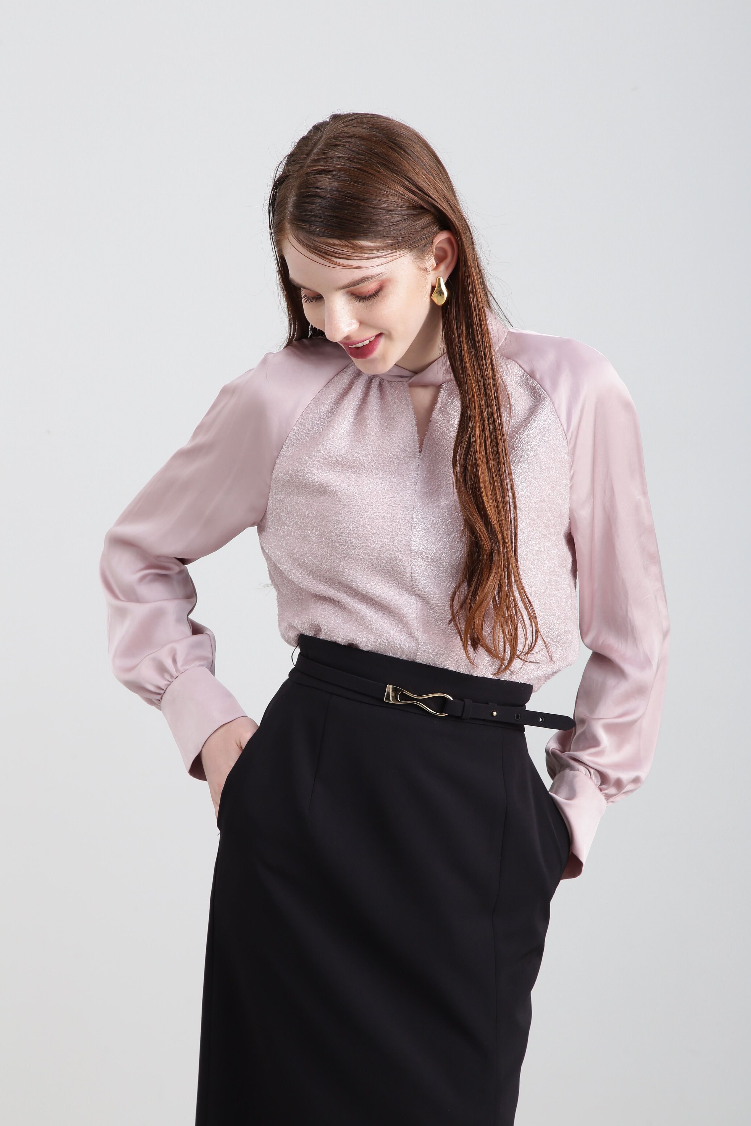  「◆ツッキリJQラグランブラウス」|シャツ・ブラウス|