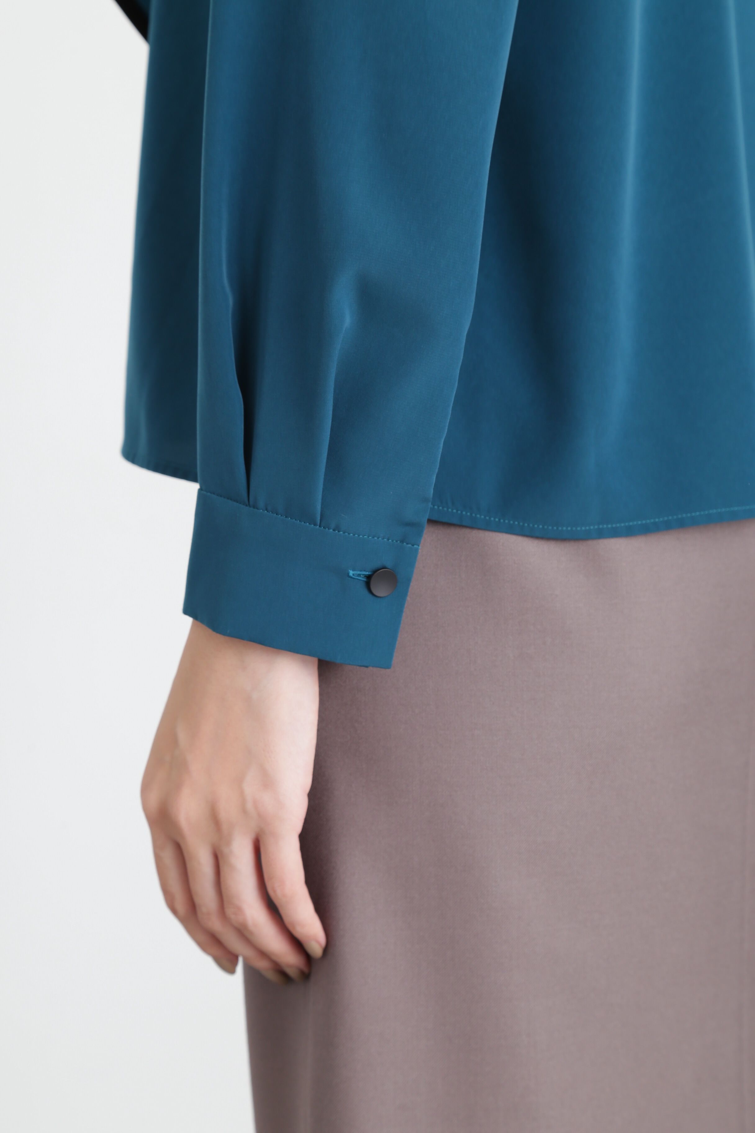  「◆バイカラーボウタイブラウス」|シャツ・ブラウス|