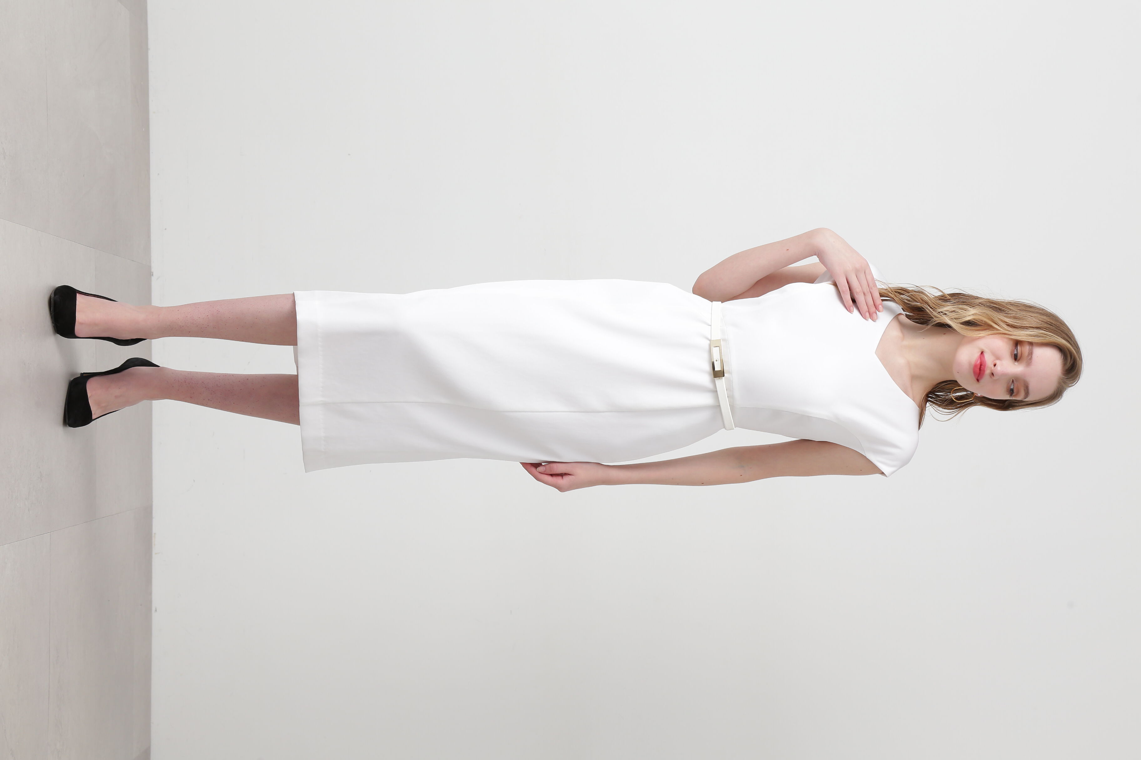  「◆ハイツイストワンピース」|ワンピース|ホワイト